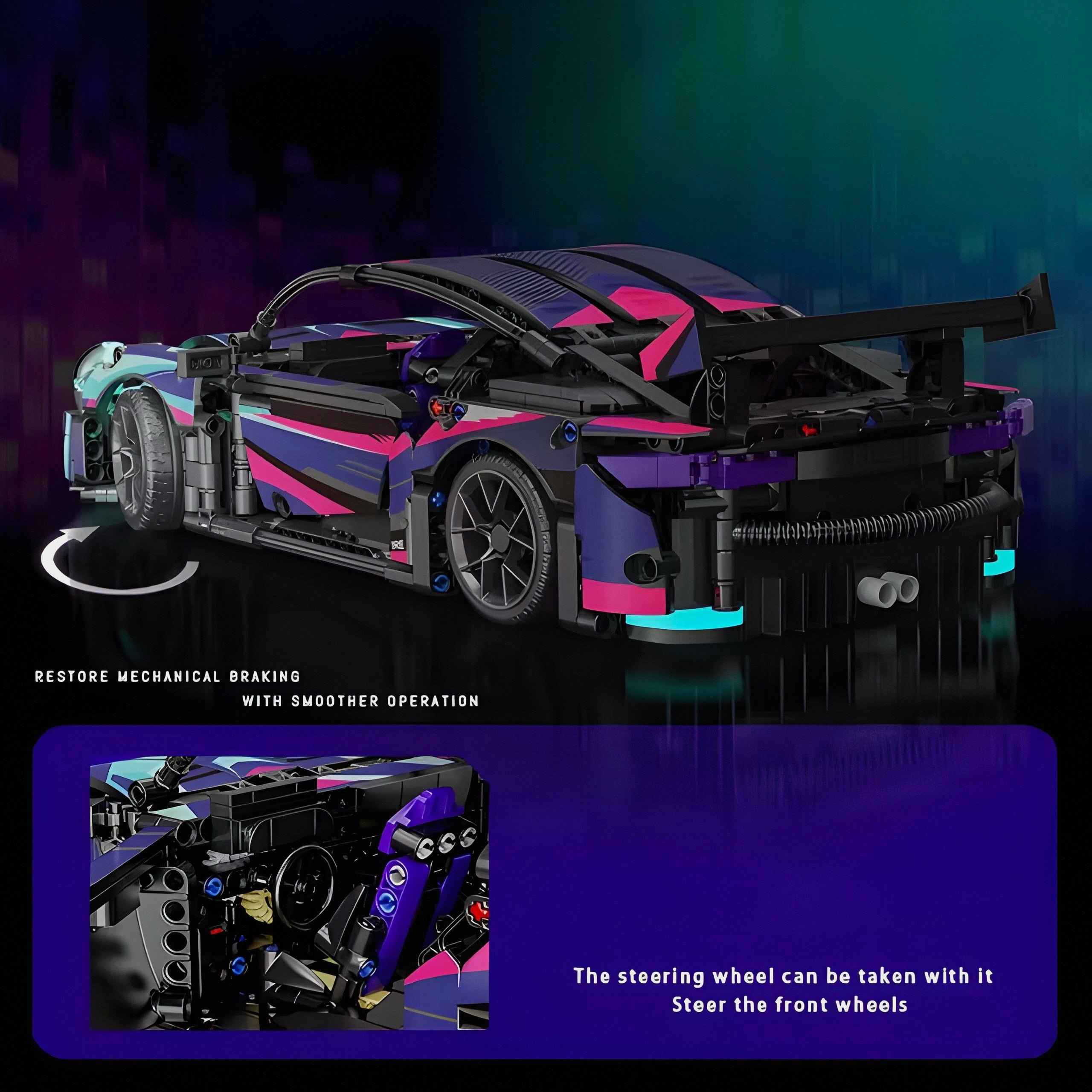 Cyber Edition 911 RSR | 1115pcs | Block World