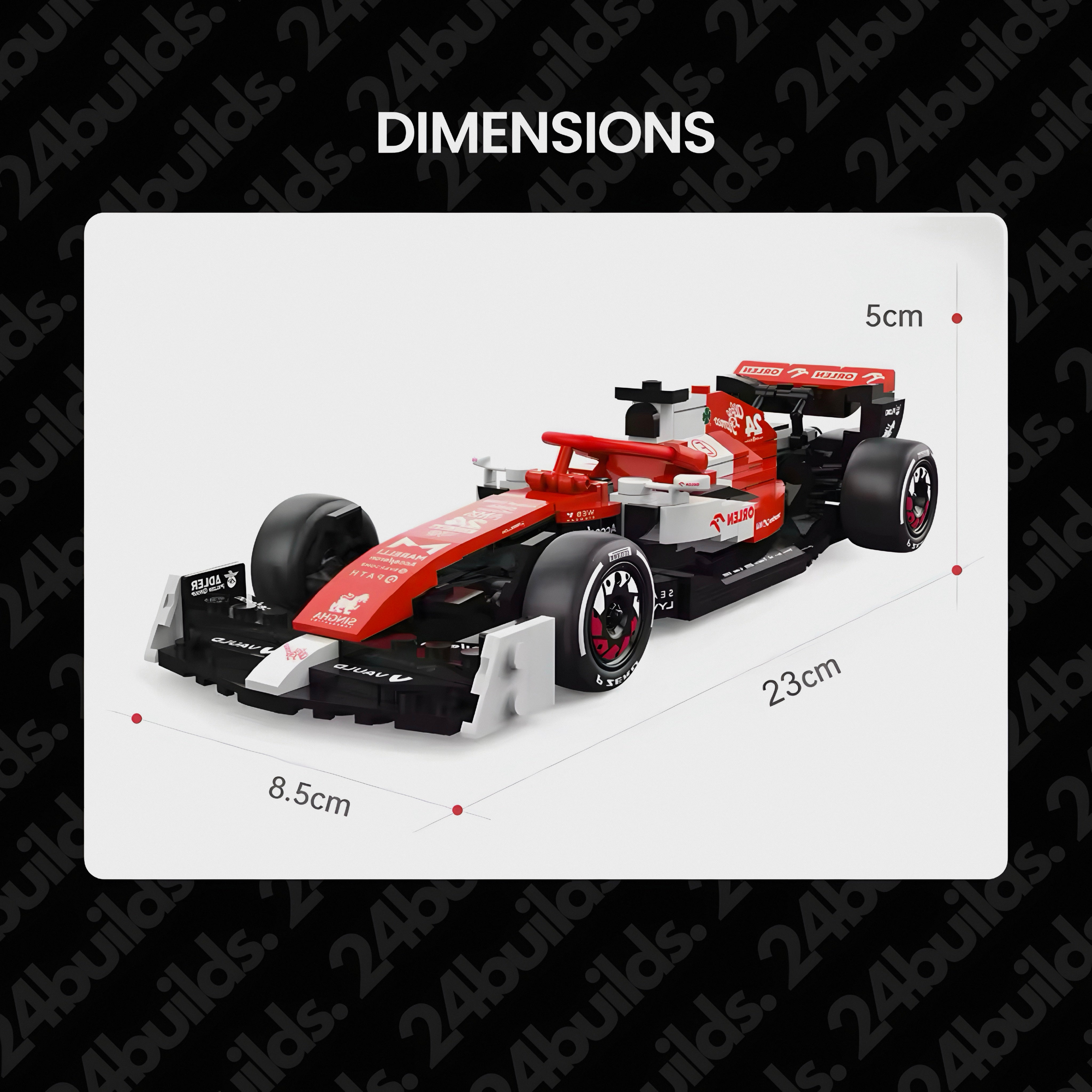 2022 Alfa Romeo F1 C42 | 340pcs | Block World