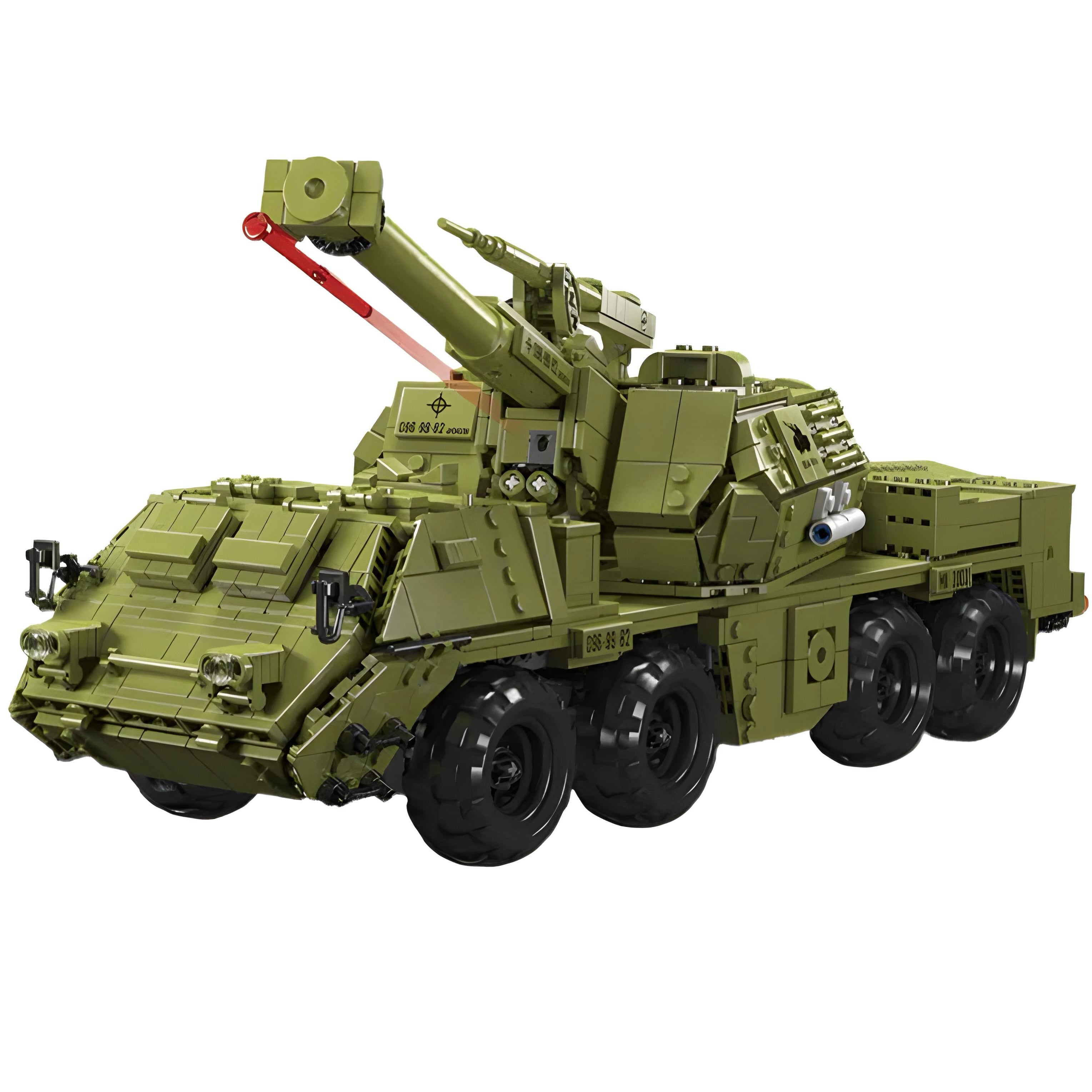 Dana Self-Propelled Artillery Tank | 1922pcs | Block World