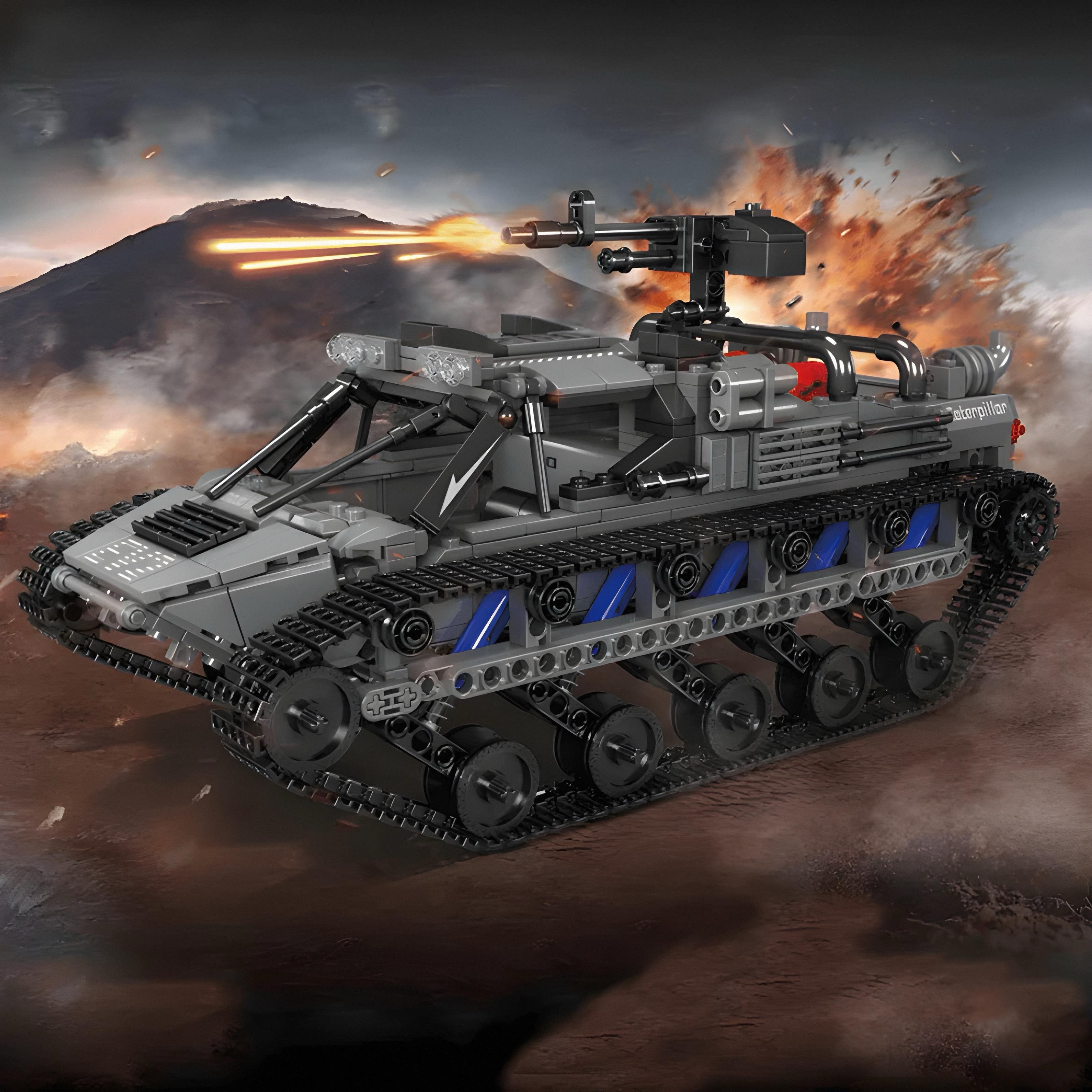 All Terrain Military Tank EV2 | 1047pcs | Block World