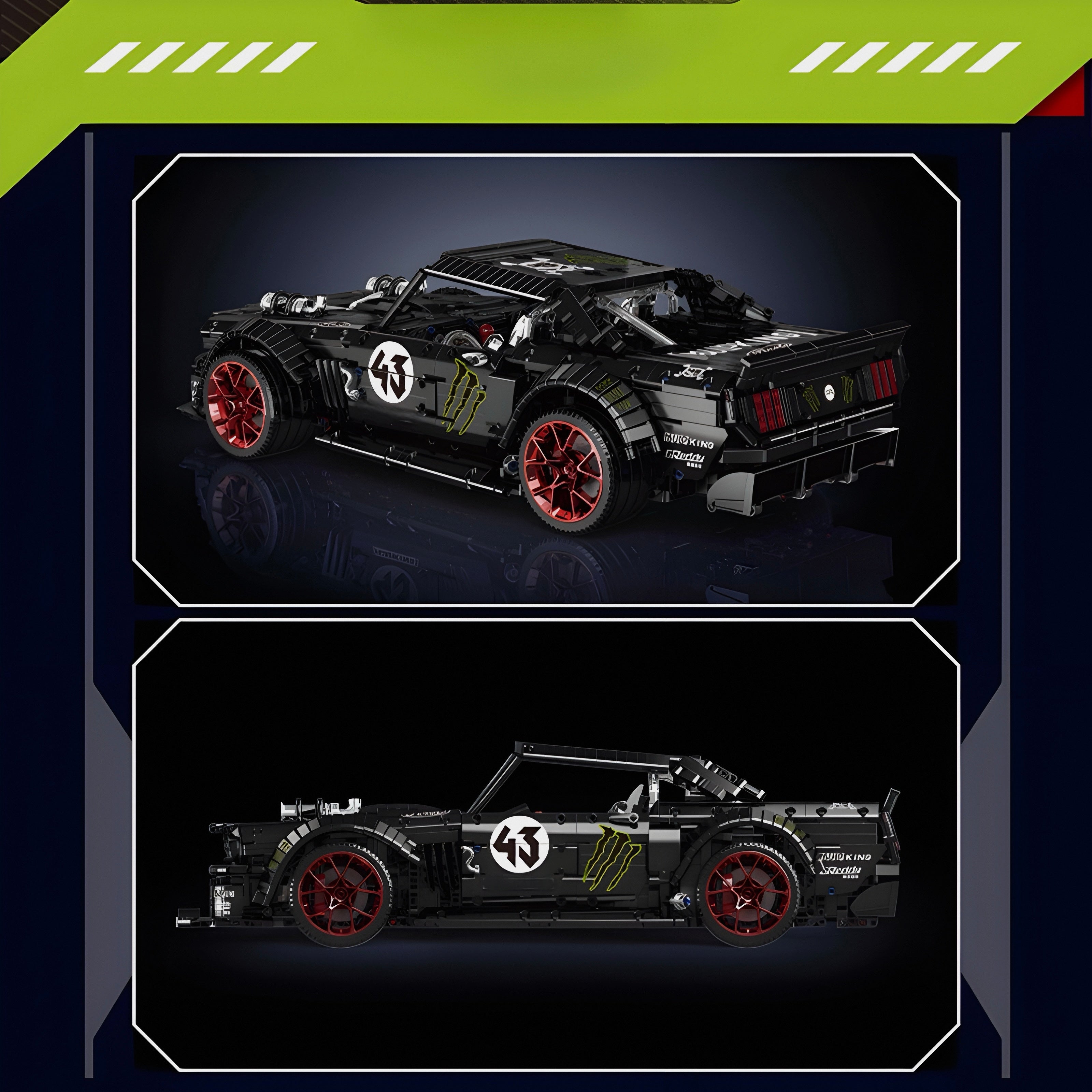 Ken Block's 1400HP Hoonicorn | 3202pcs | Block World