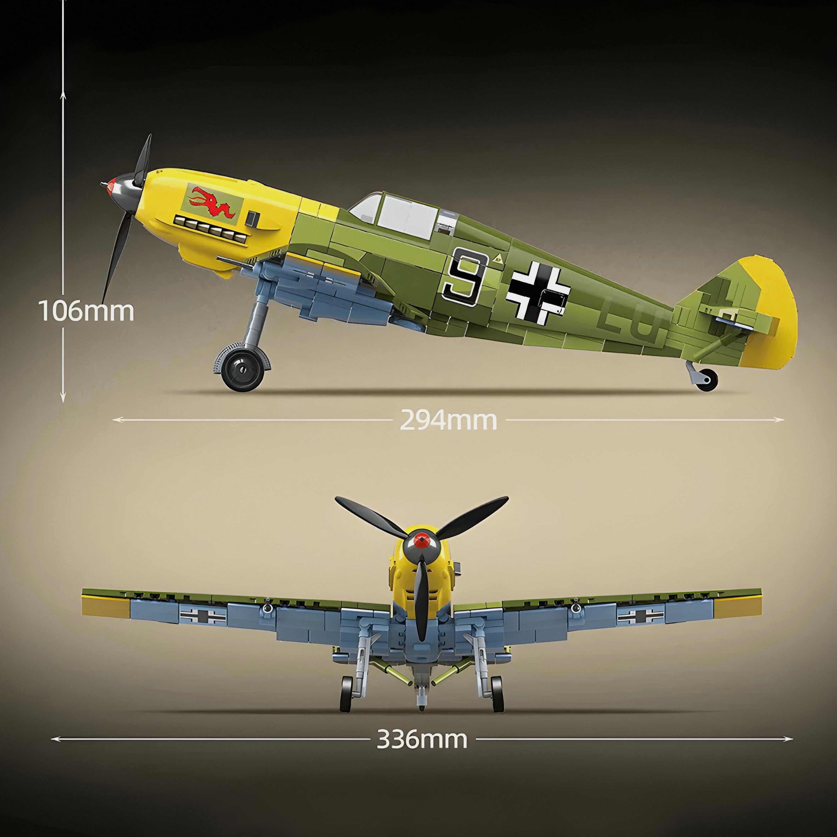 Messerschmitt BF 109 | 632pcs