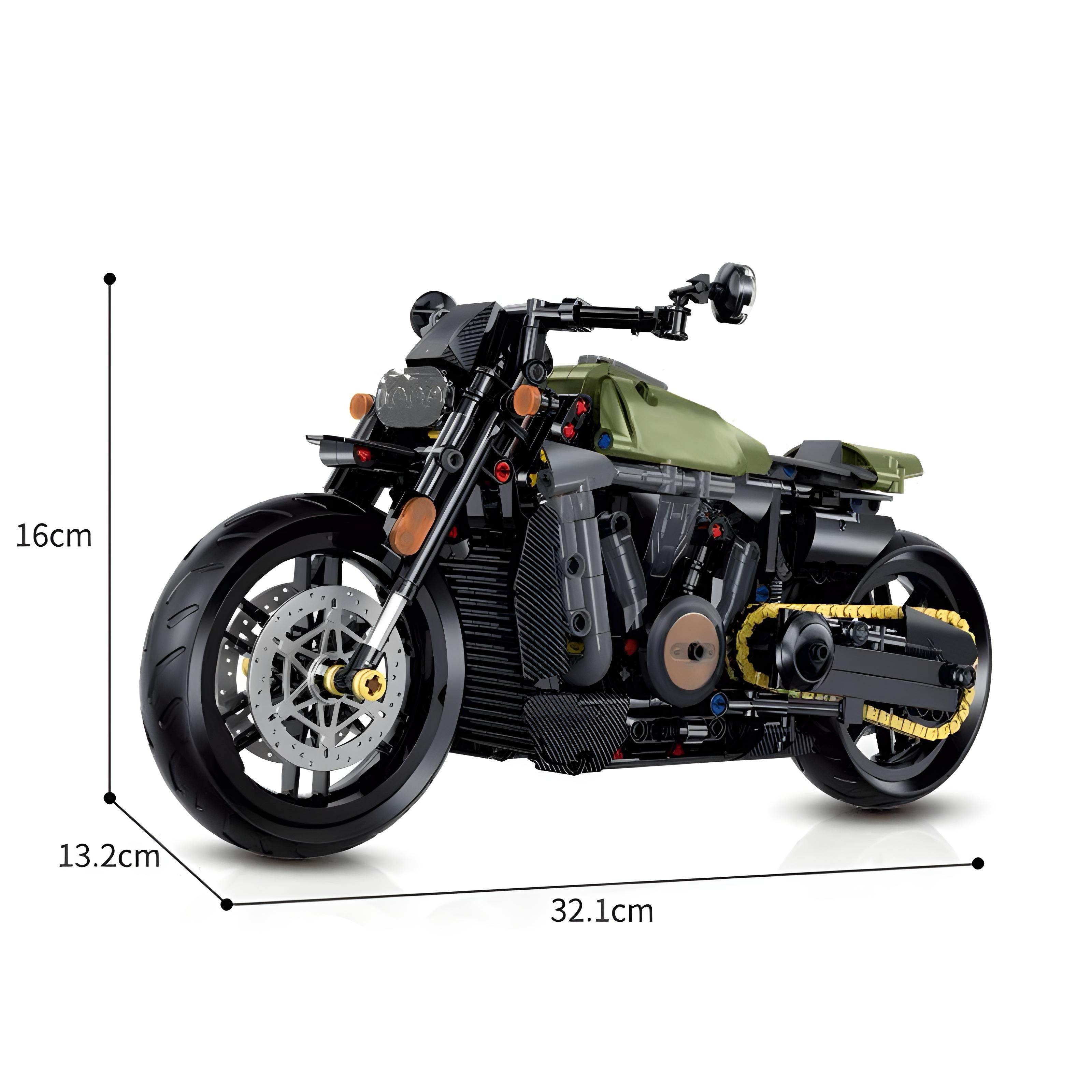 Classic American Bike | 634pcs