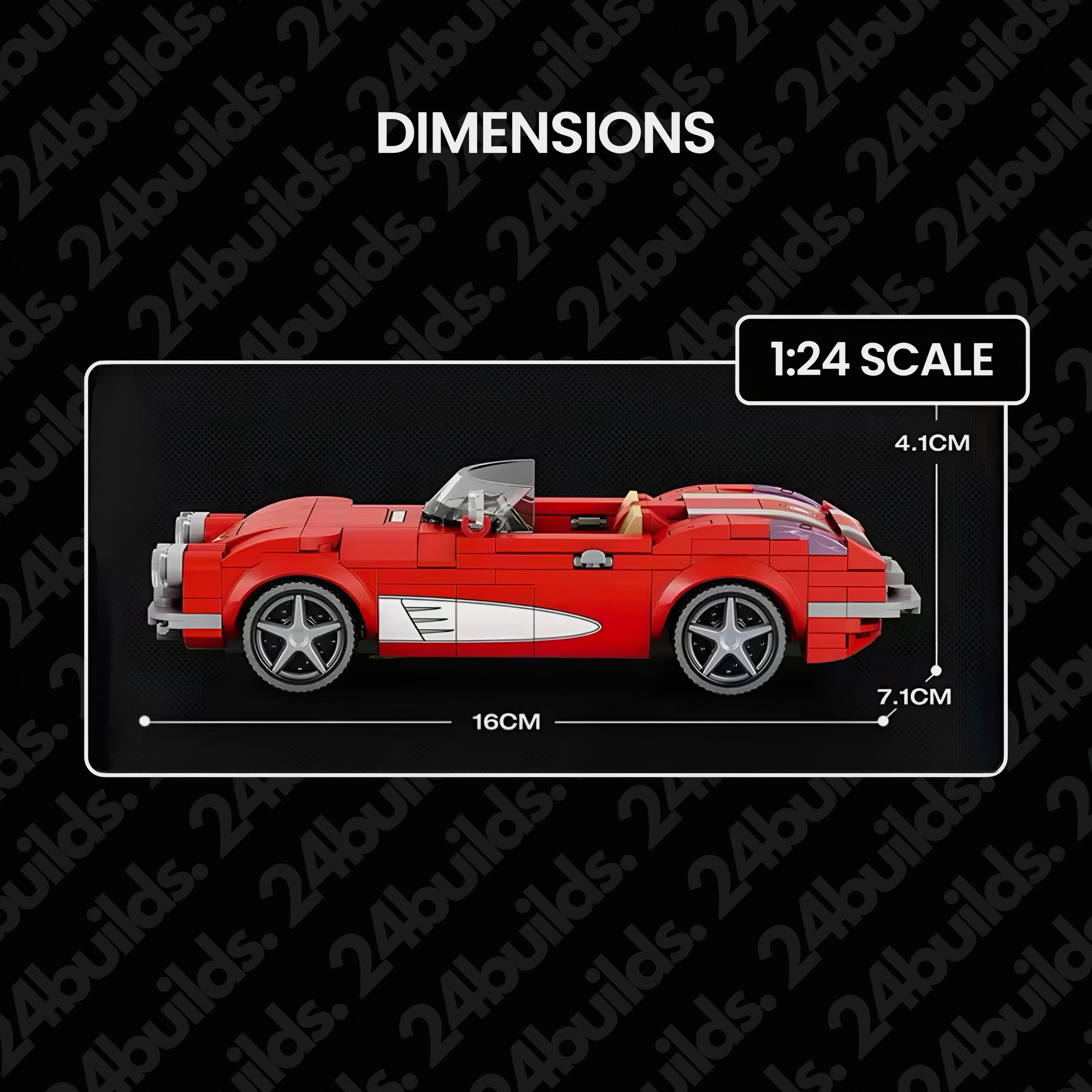 1959 Vintage Roadster | 312pcs | Block World