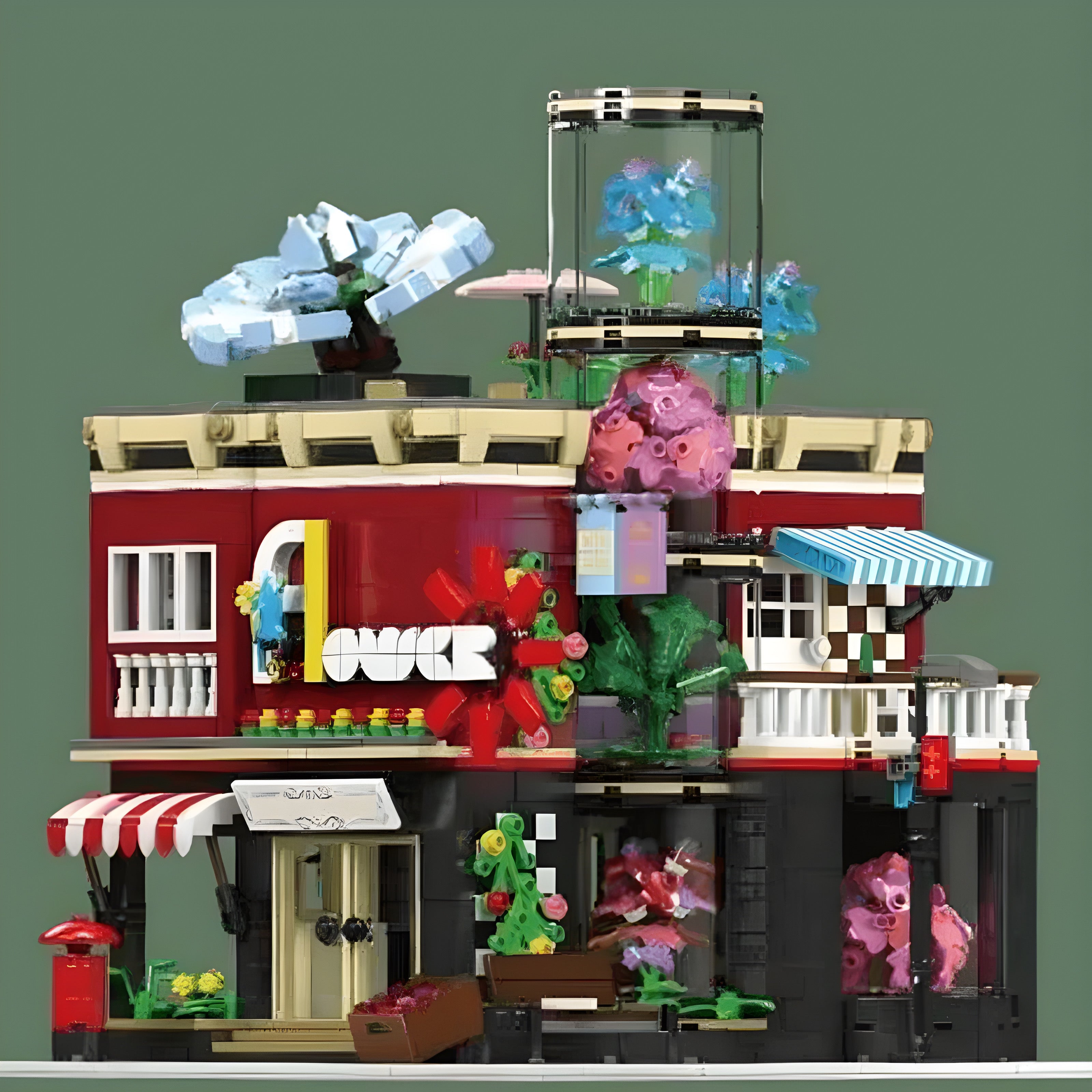 Flower Shop | 2290pcs | Block World