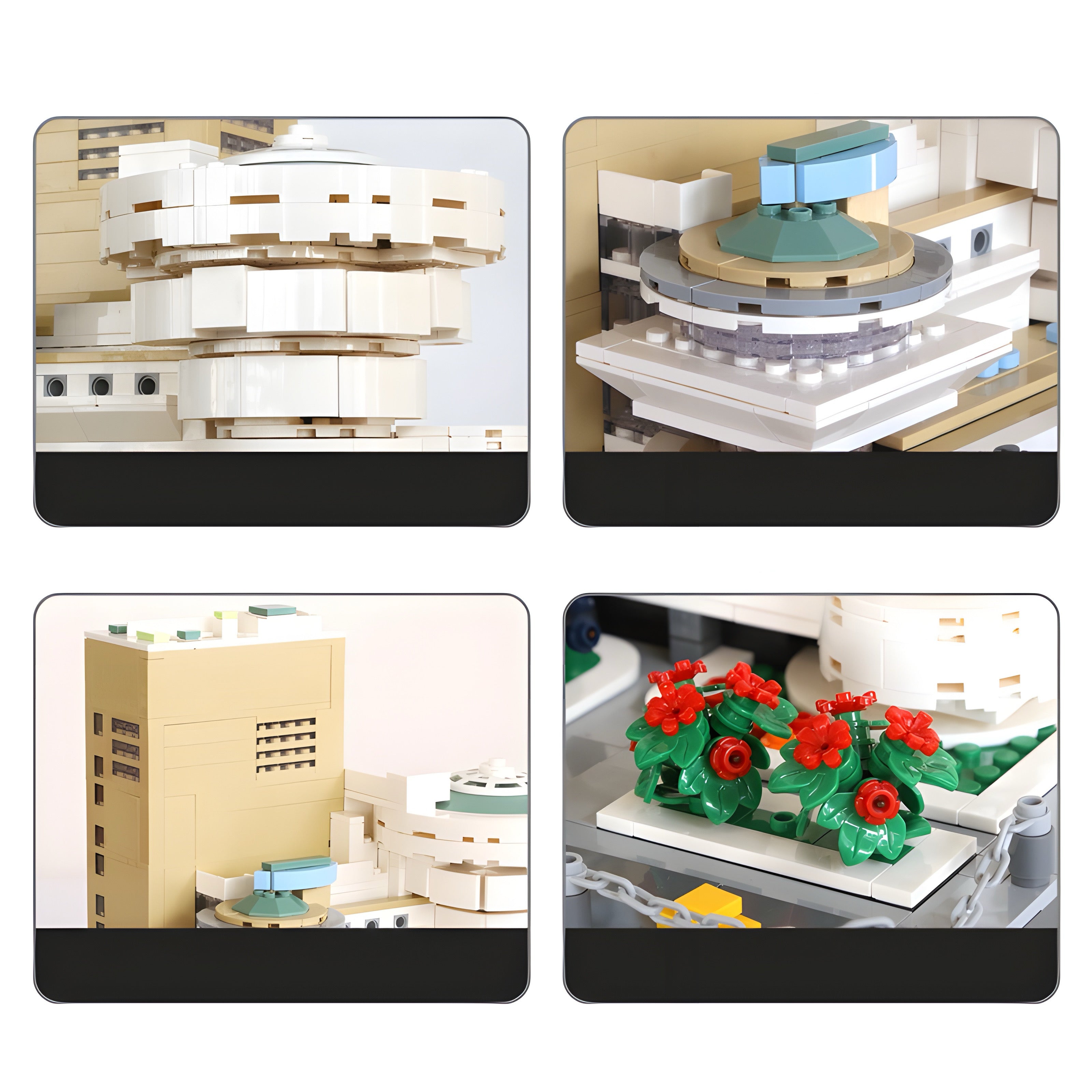 Guggenheim Museum | 904pcs | Block World