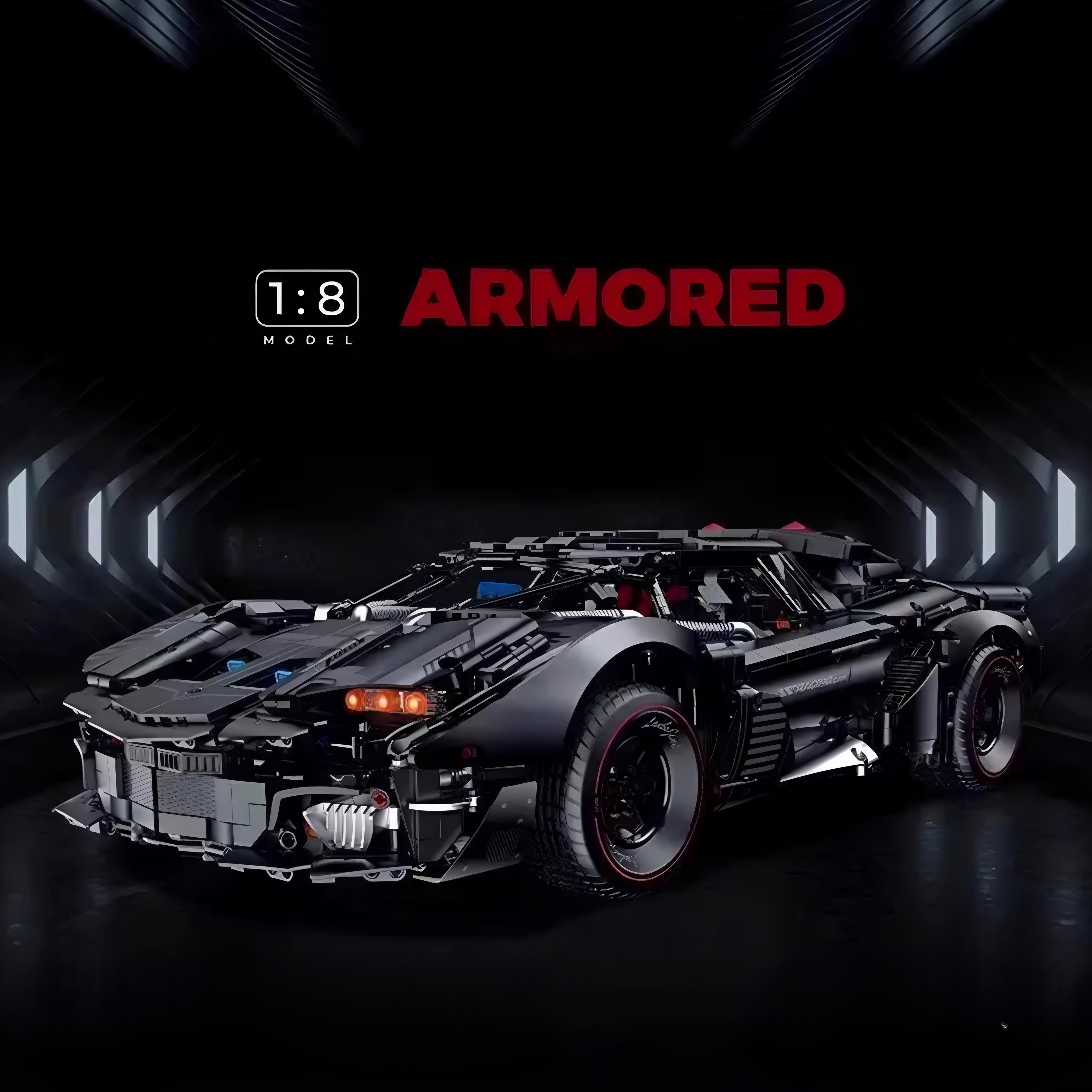 Bulletproof Italian Supercar | 4296pcs | Block World