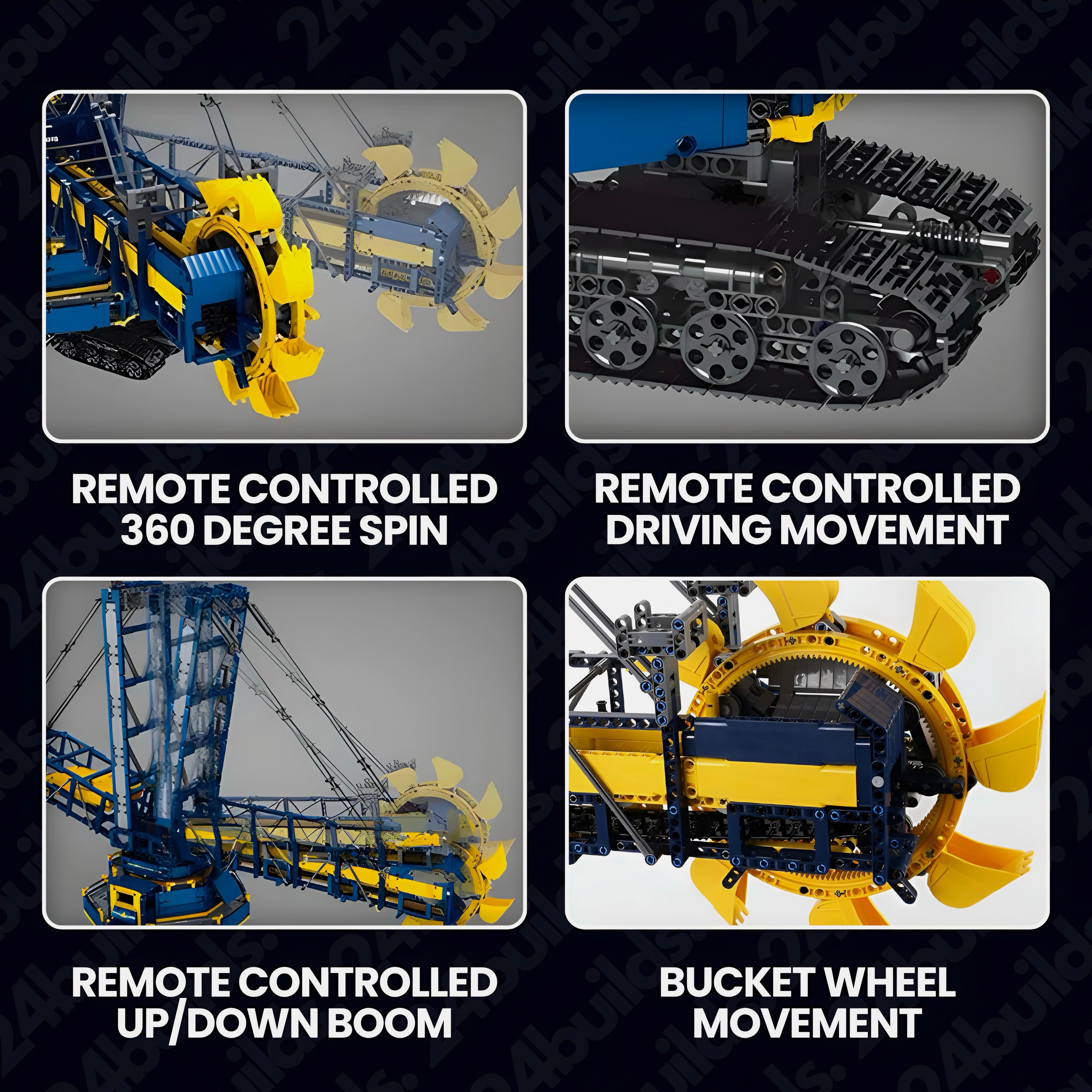 The Ultimate Bucket Wheel Excavator | 4588pcs