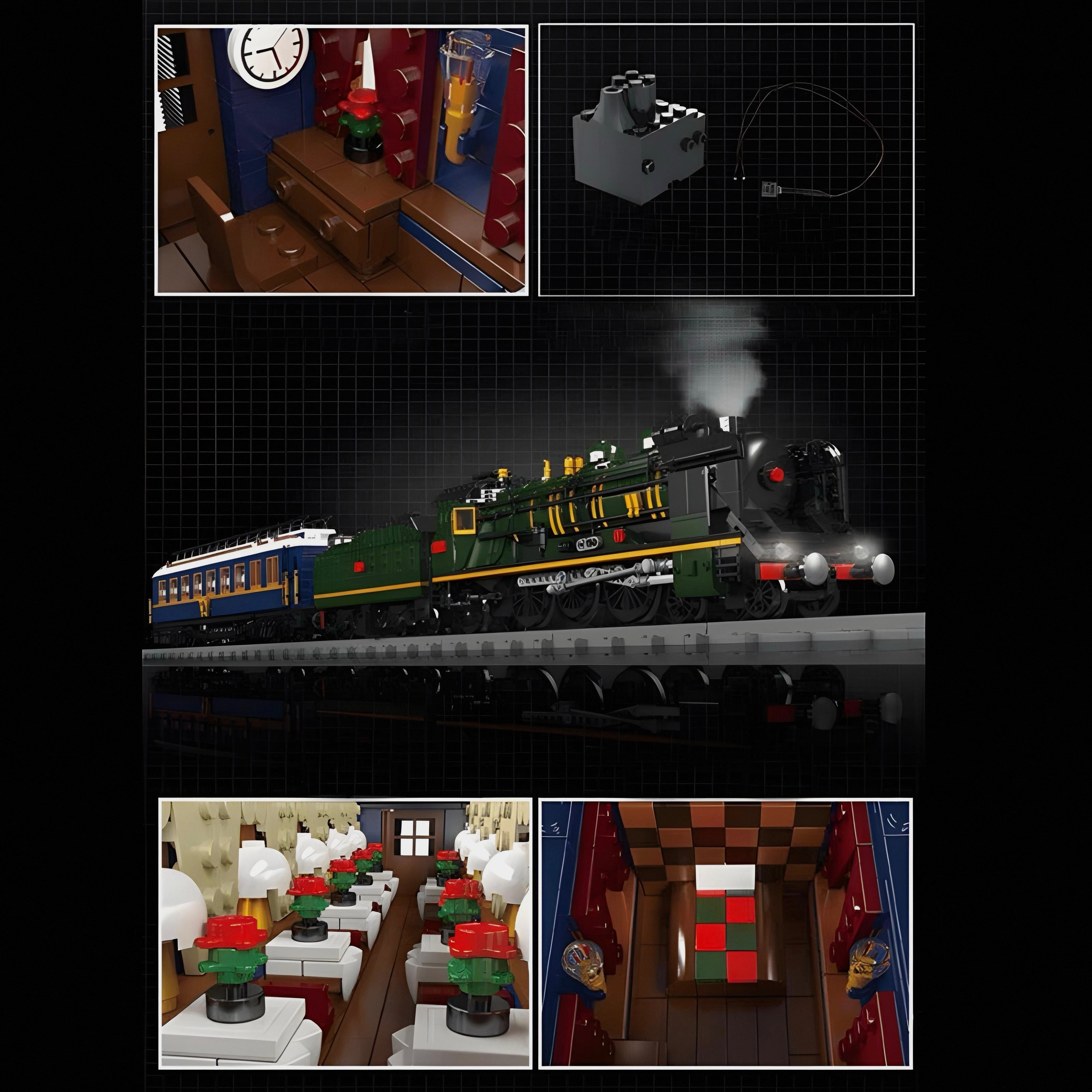 Orient Express Locomotive | 3897pcs