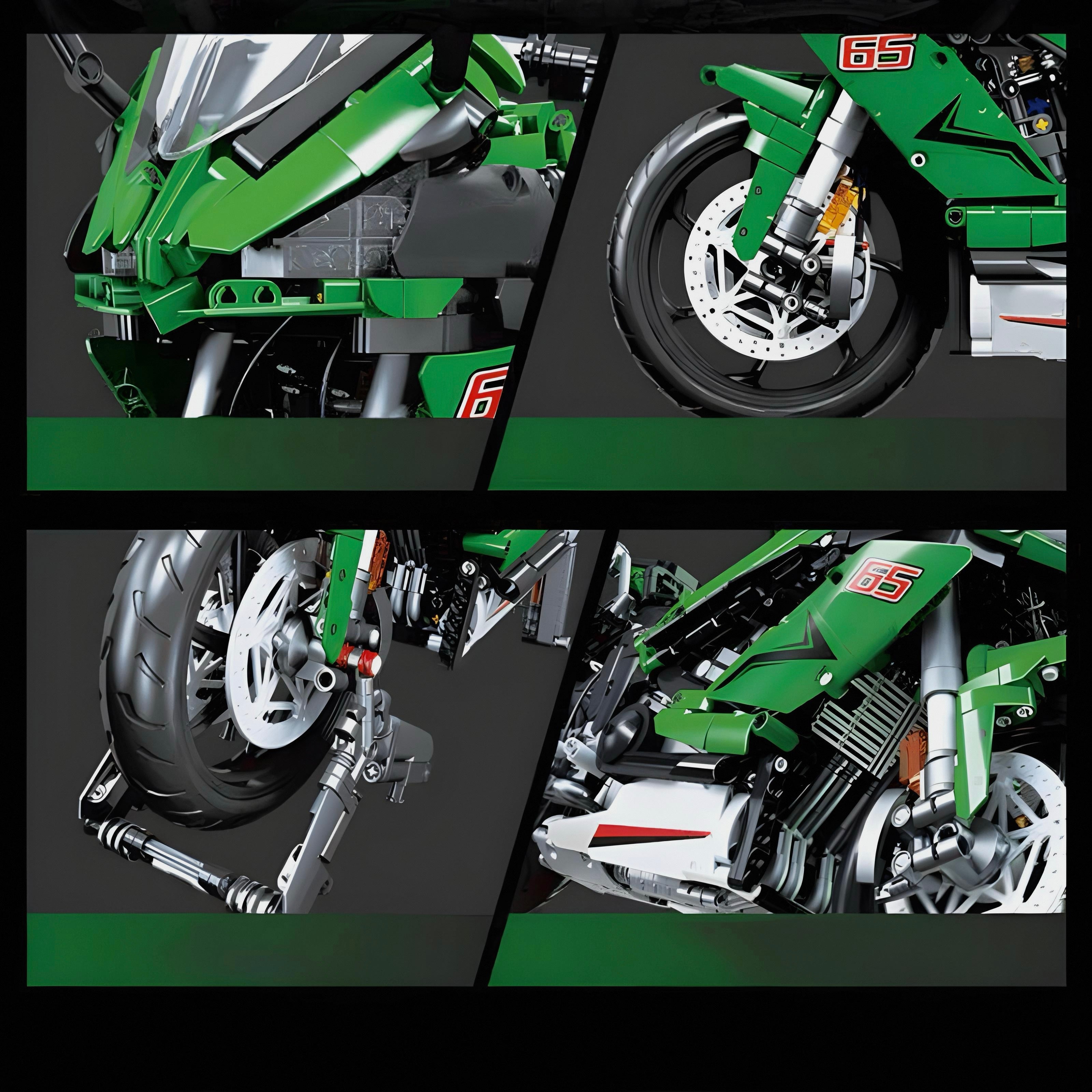 The Ultimate Ninja Zx-10r | 2304pcs