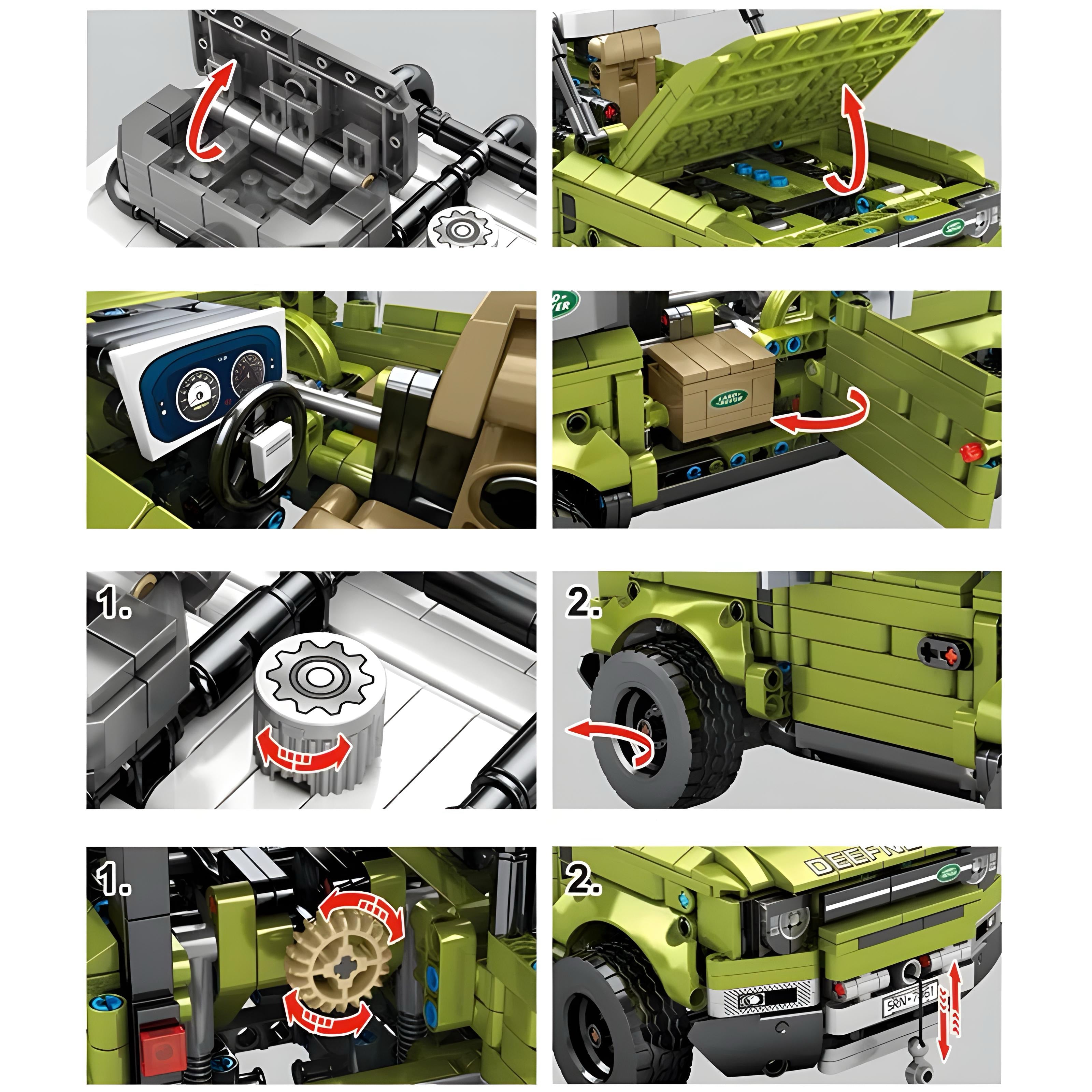 British Off Roader | 1286pcs | Block World