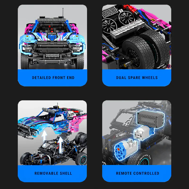 Dakar Trophy Truck | 1340pcs | Block World
