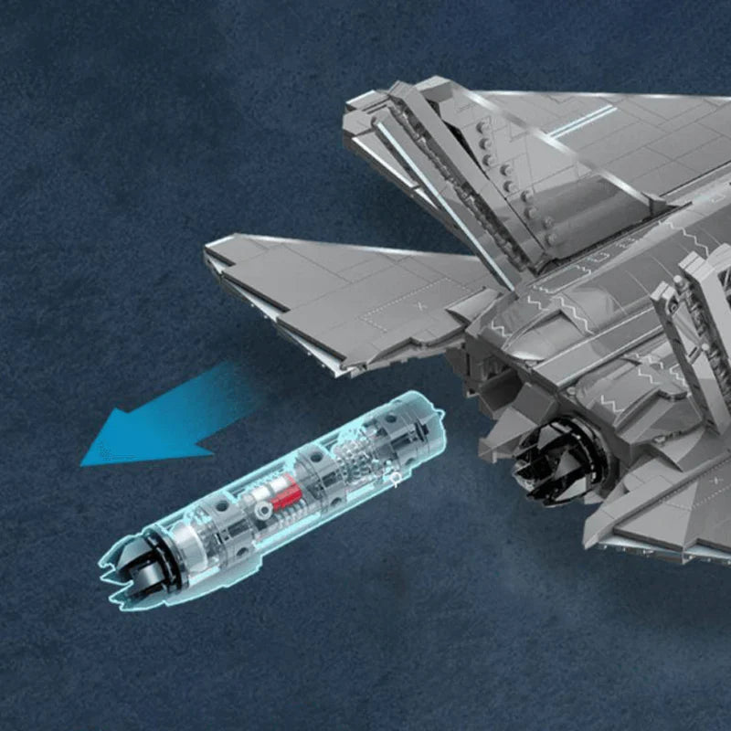 J-35 Stealth Fighter | 2635pcs | Block World