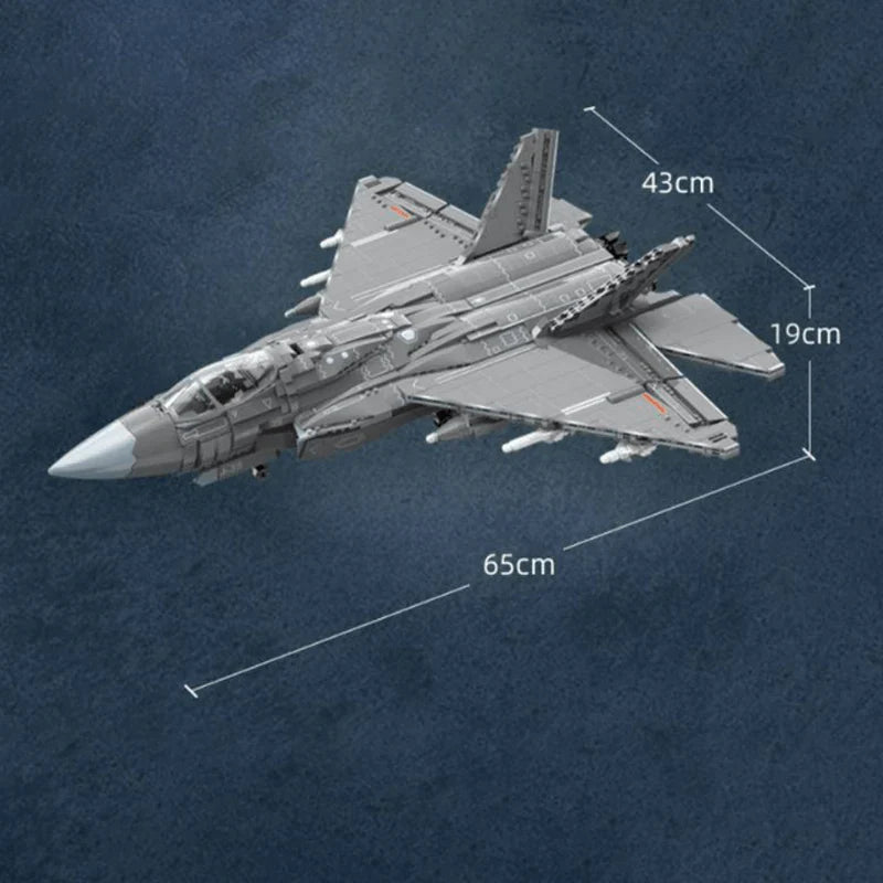J-35 Stealth Fighter | 2635pcs