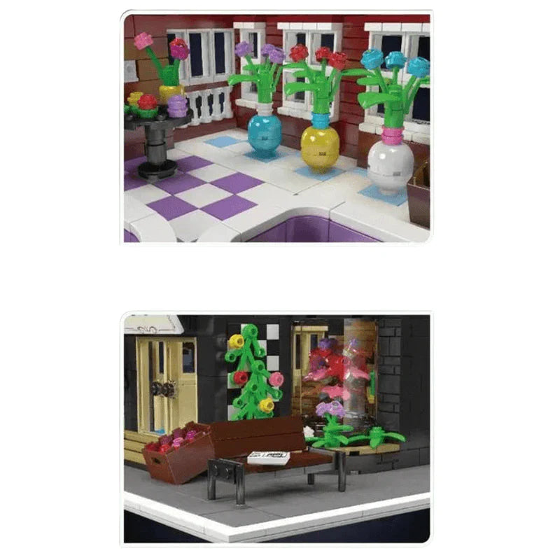 Flower Shop | 2290pcs | Block World