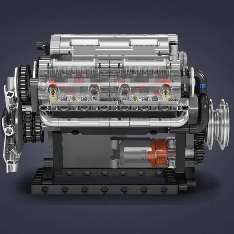 Motorised V8 Engine | 534pcs
