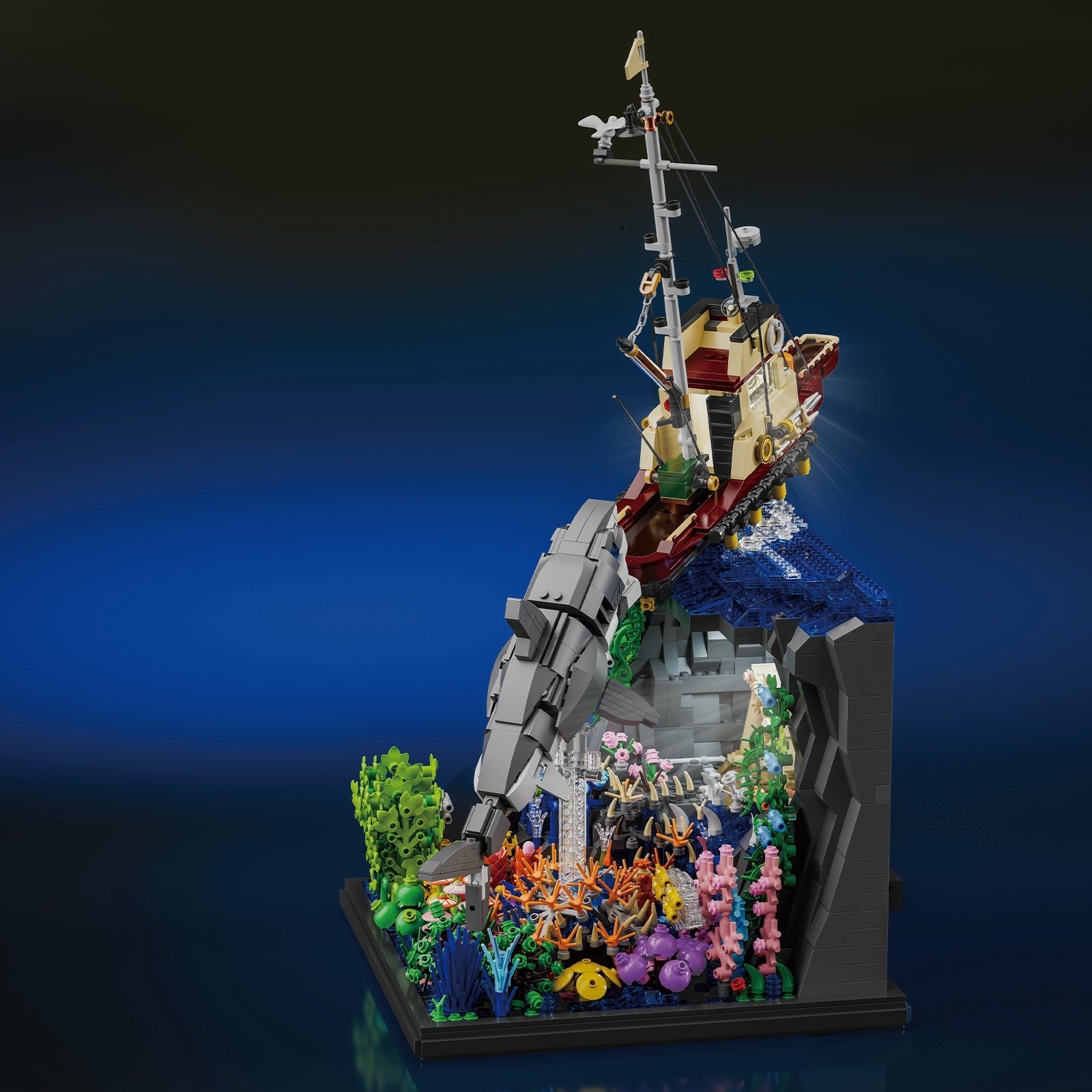 Giant Shark Attack | 2934pcs | Block World