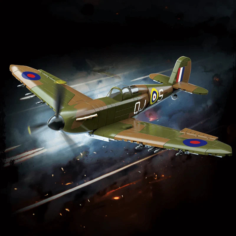British Spitfire | 682pcs | Block World