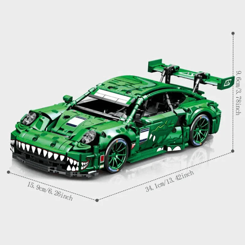 Porsche 911 Gt-rawr | 1521pcs