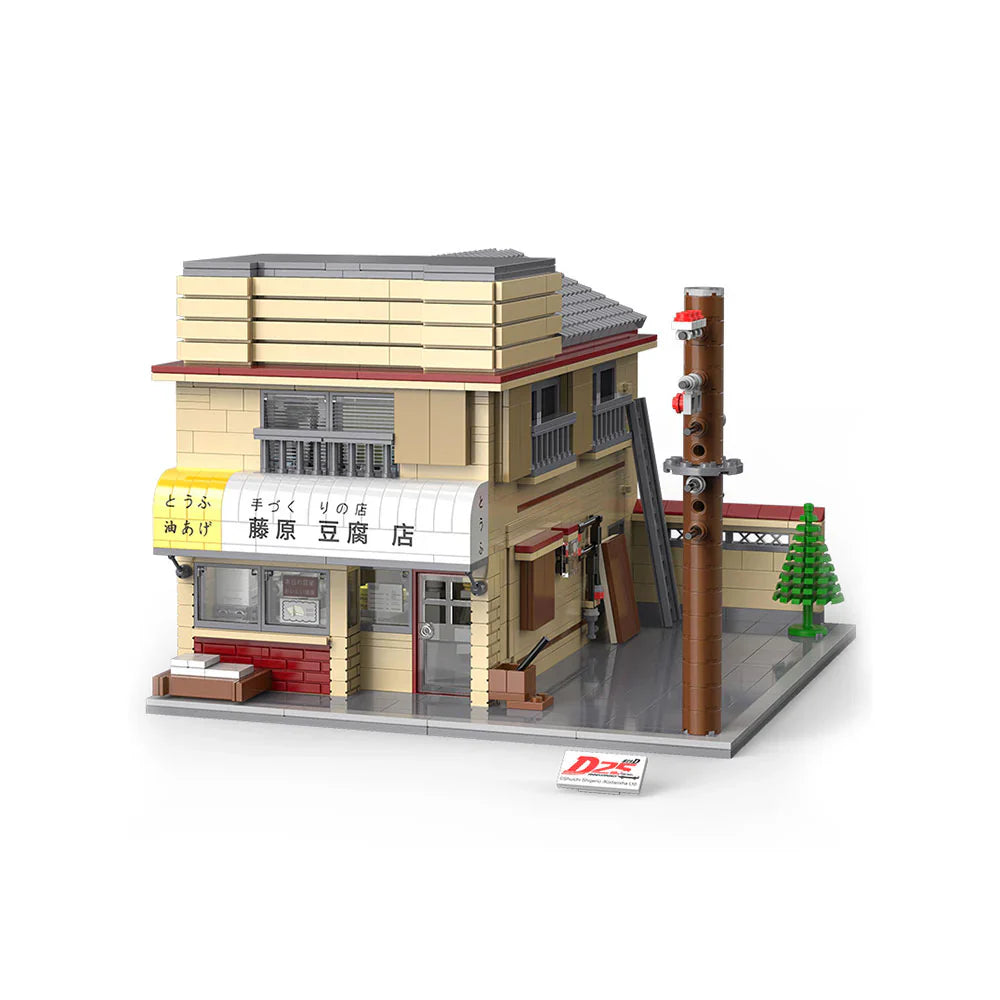Initial D Fujiwara Tofu Shop | 1912pcs | Block World