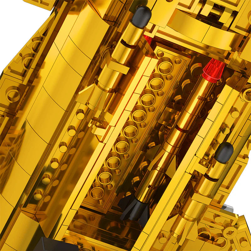 Gold Edition J-20 Stealth Fighter | 1202pcs