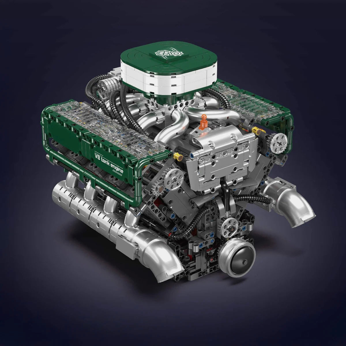 Motorised V8 Tank Engine | 2250pcs