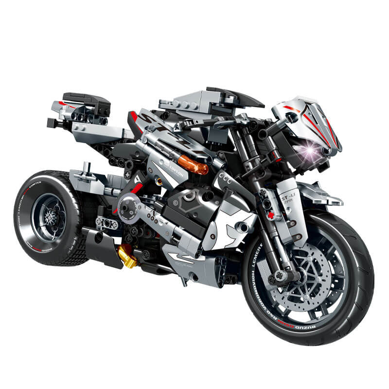 Japanese Motorbike | 842pcs | Block World