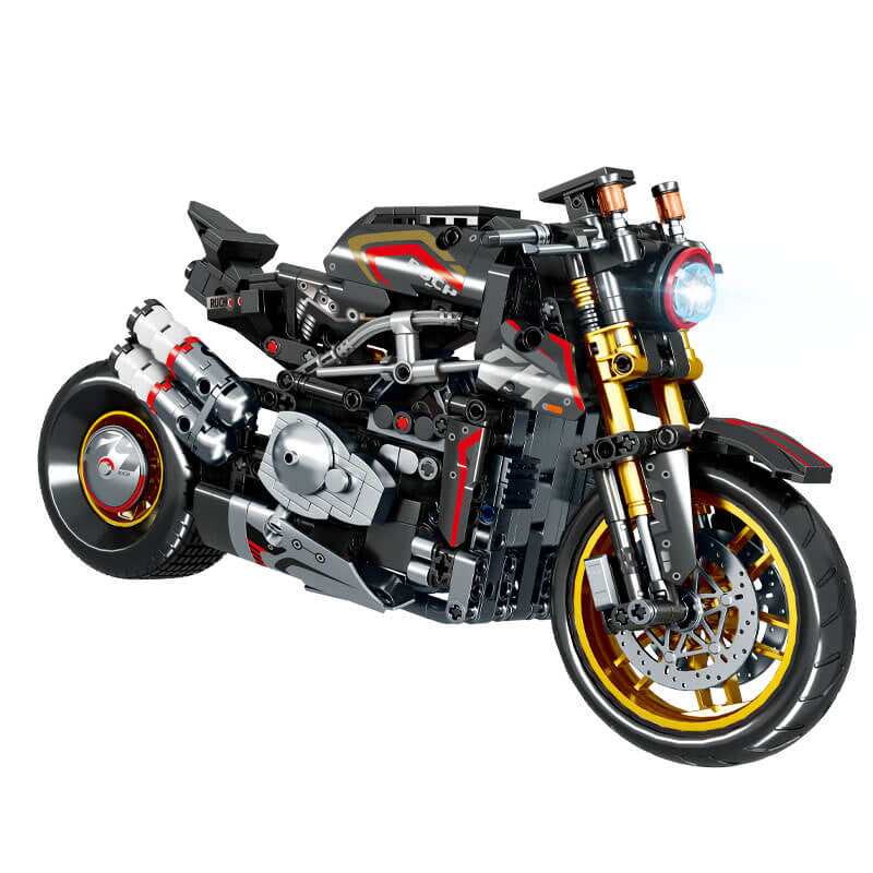 Devil Carbon Sports Bike | 771pcs | Block World
