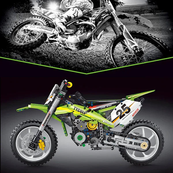 Dirt Bike | 1302pcs | Block World