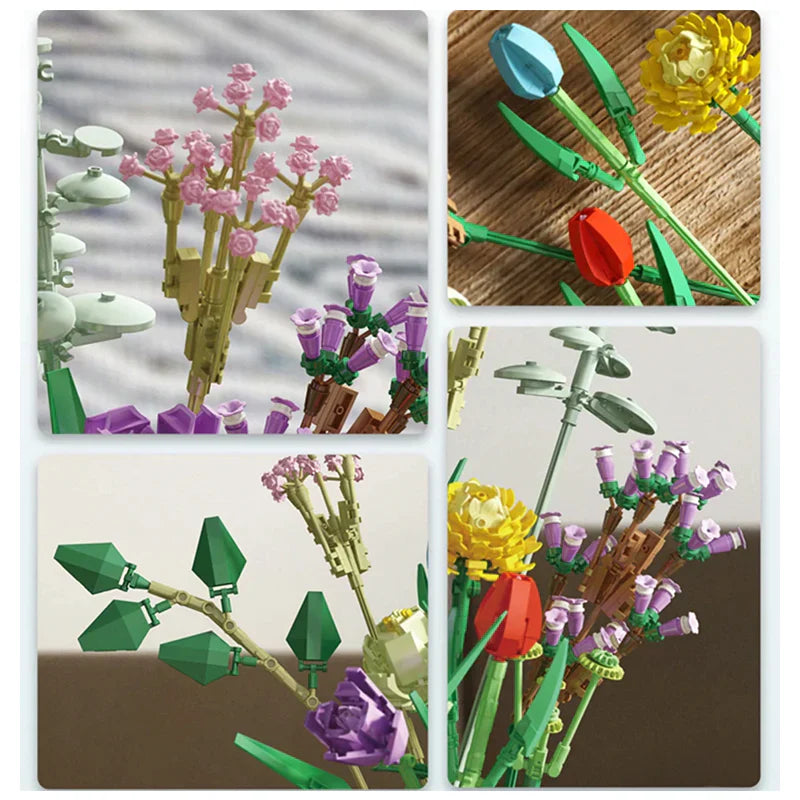 Flower Bouquet | 999pcs | Block World