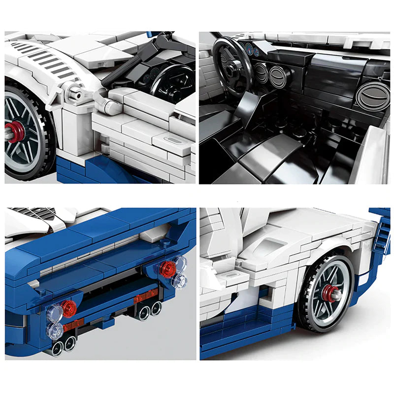Italian MC12 Hypercar | 862pcs | Block World