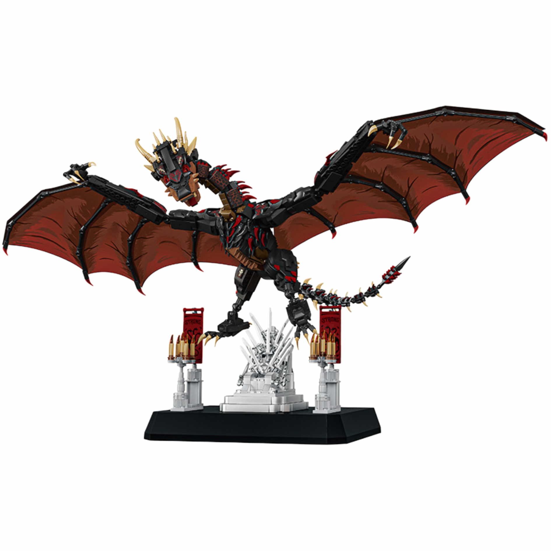 Crimson Dragon | 1690pcs | Block World