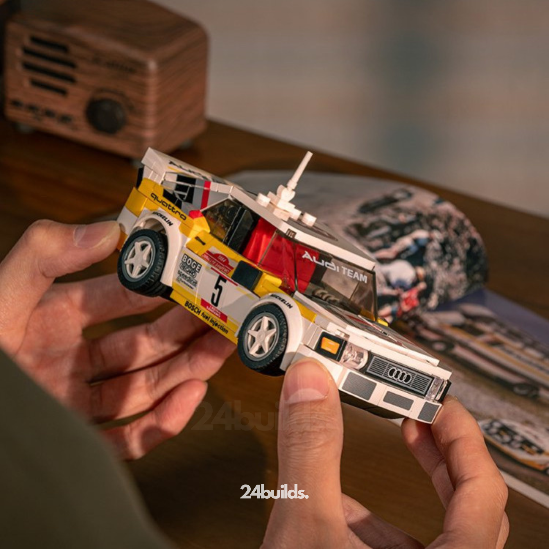 HB Audi WRC Team Bundle | 1362pcs | Block World