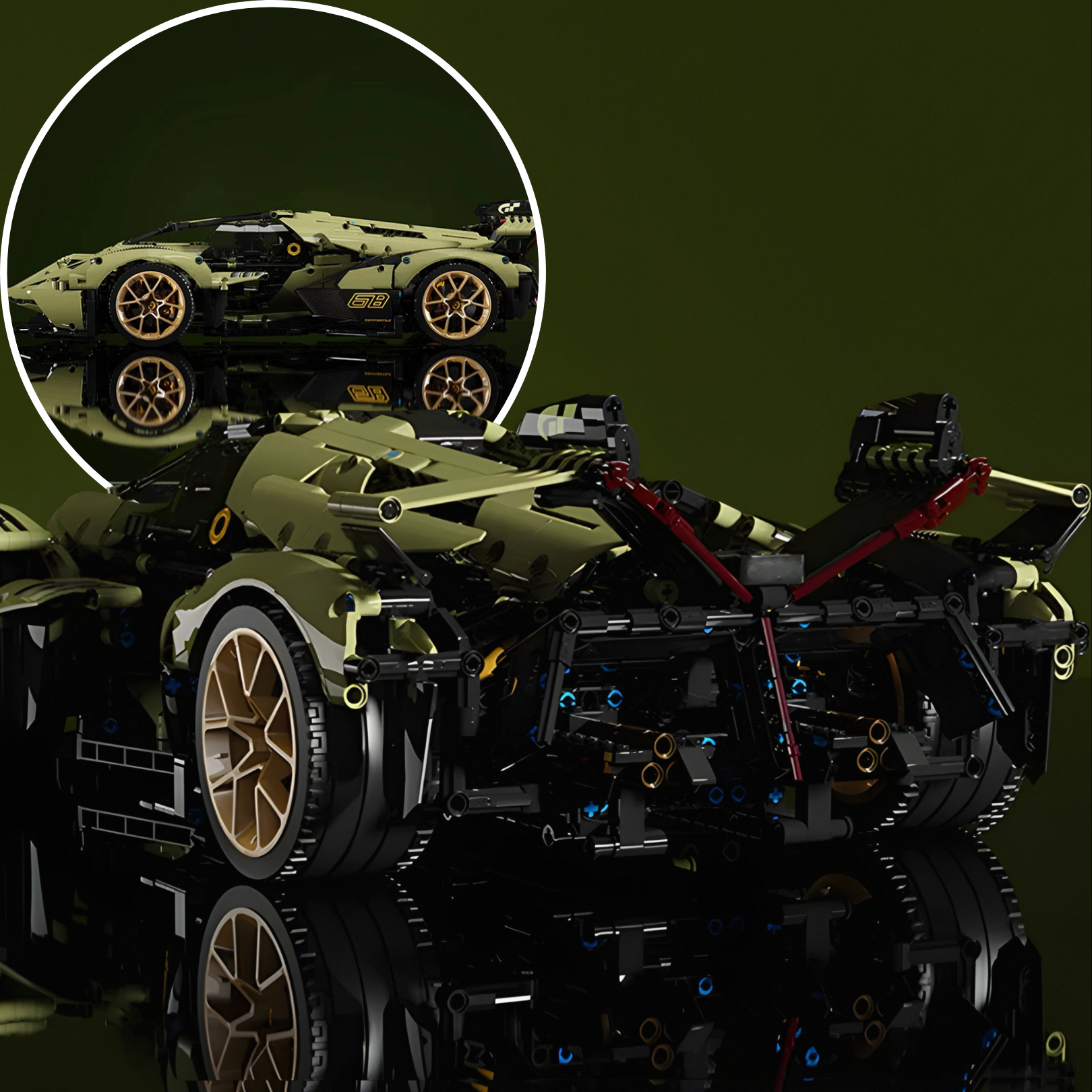 The Ultimate Italian V12 Concept | 2574pcs