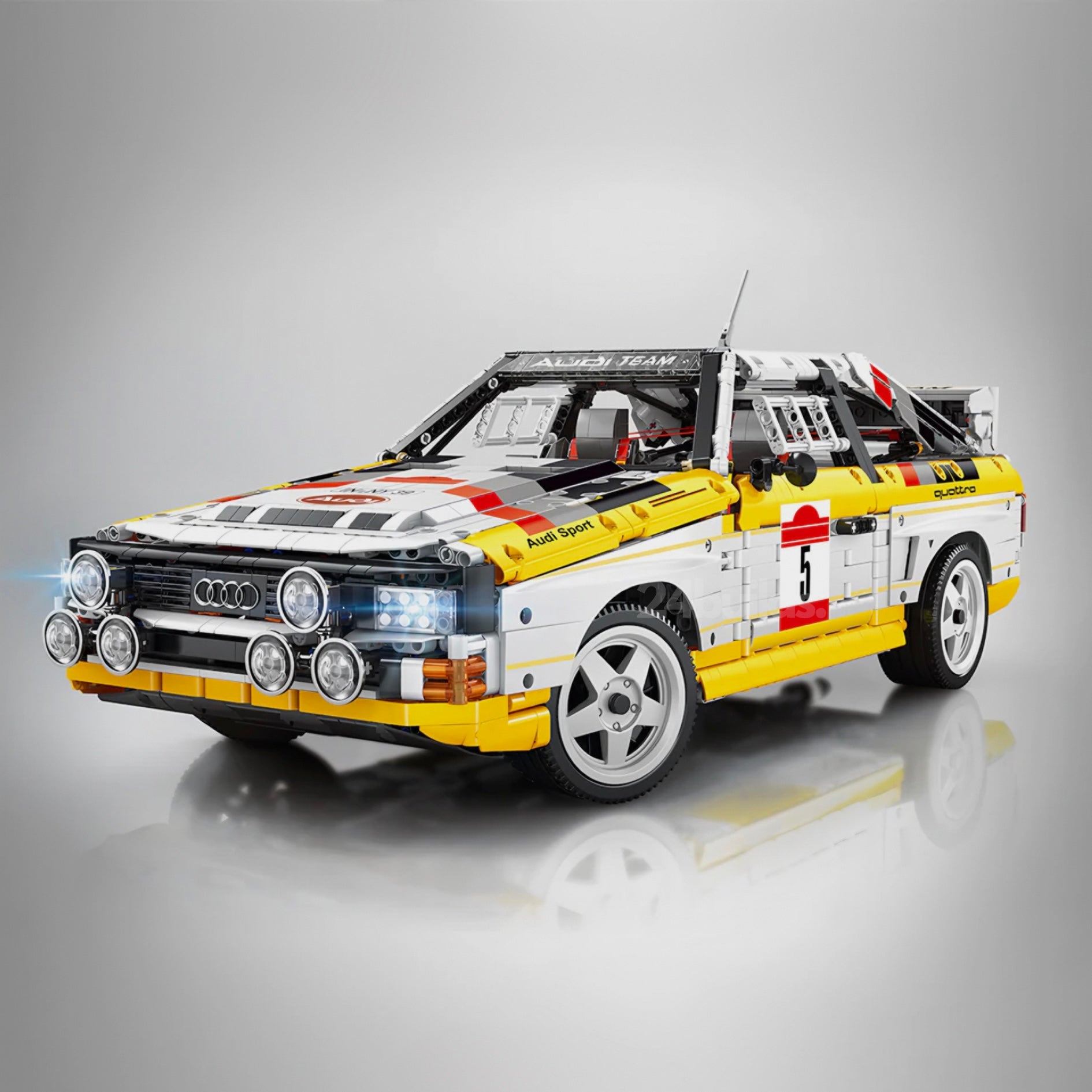 Audi Rally Quattro Group B 1984 | 3886pcs | Block World