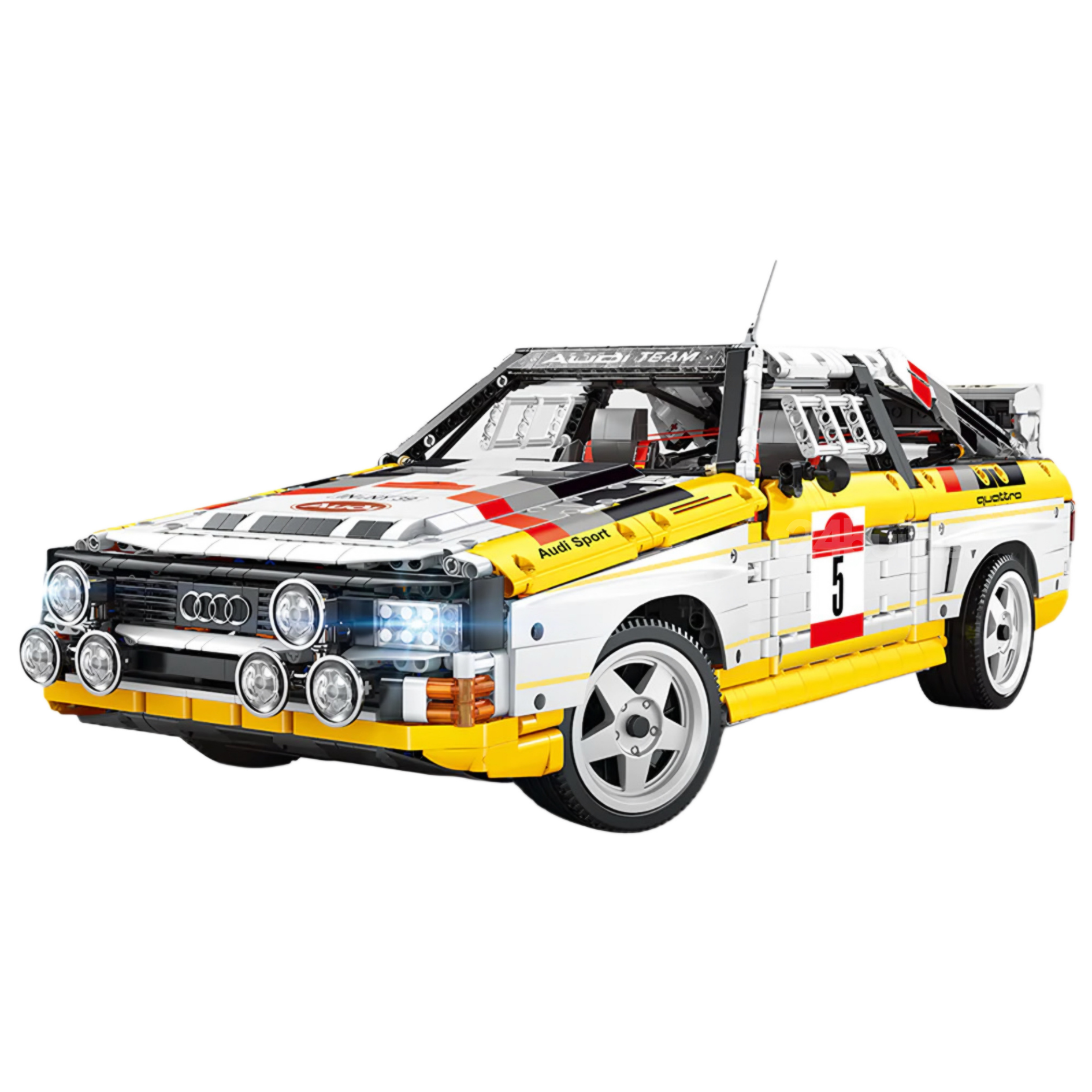 Audi Rally Quattro Group B 1984 | 3886pcs | Block World