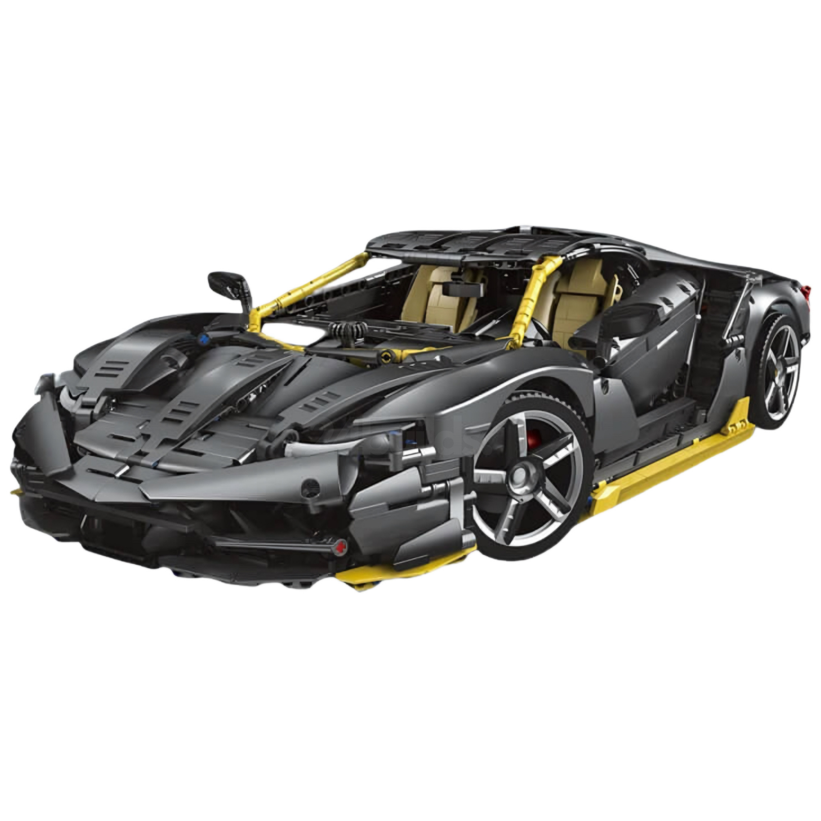 Black Edition Italian V12 Supercar | 3844pcs | Block World