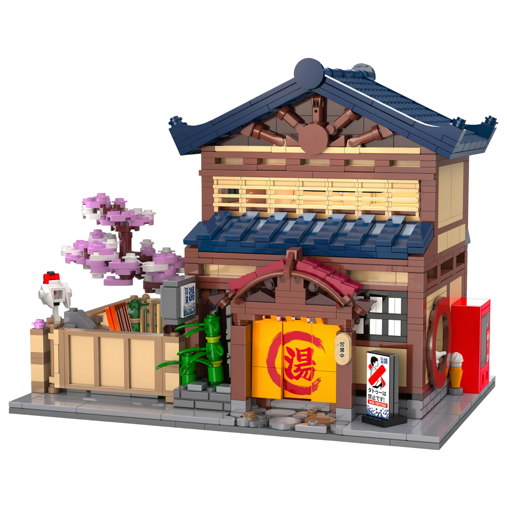 Japanese Sento | 1250pcs | Block World