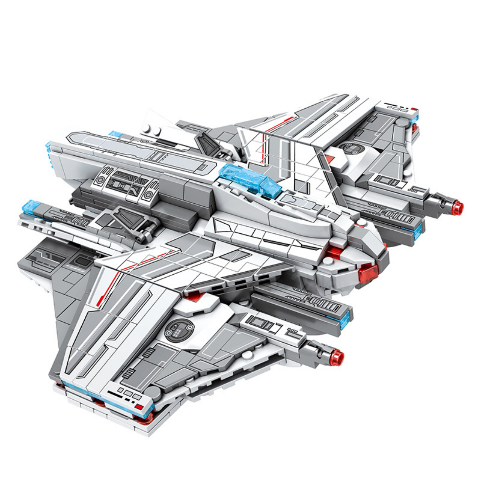 Intergalactic Strike Warship | 862pcs | Block World