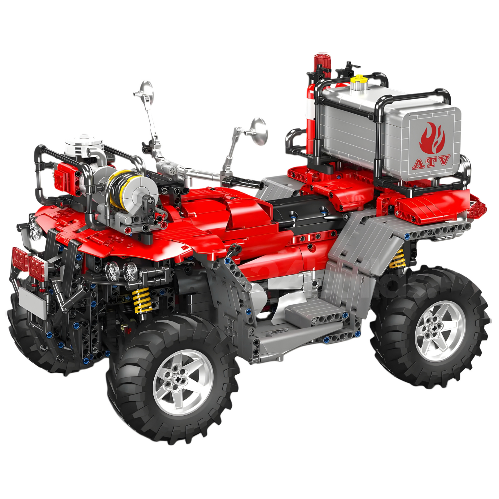 Remote Controlled Fire Rescue ATV | 2102pcs