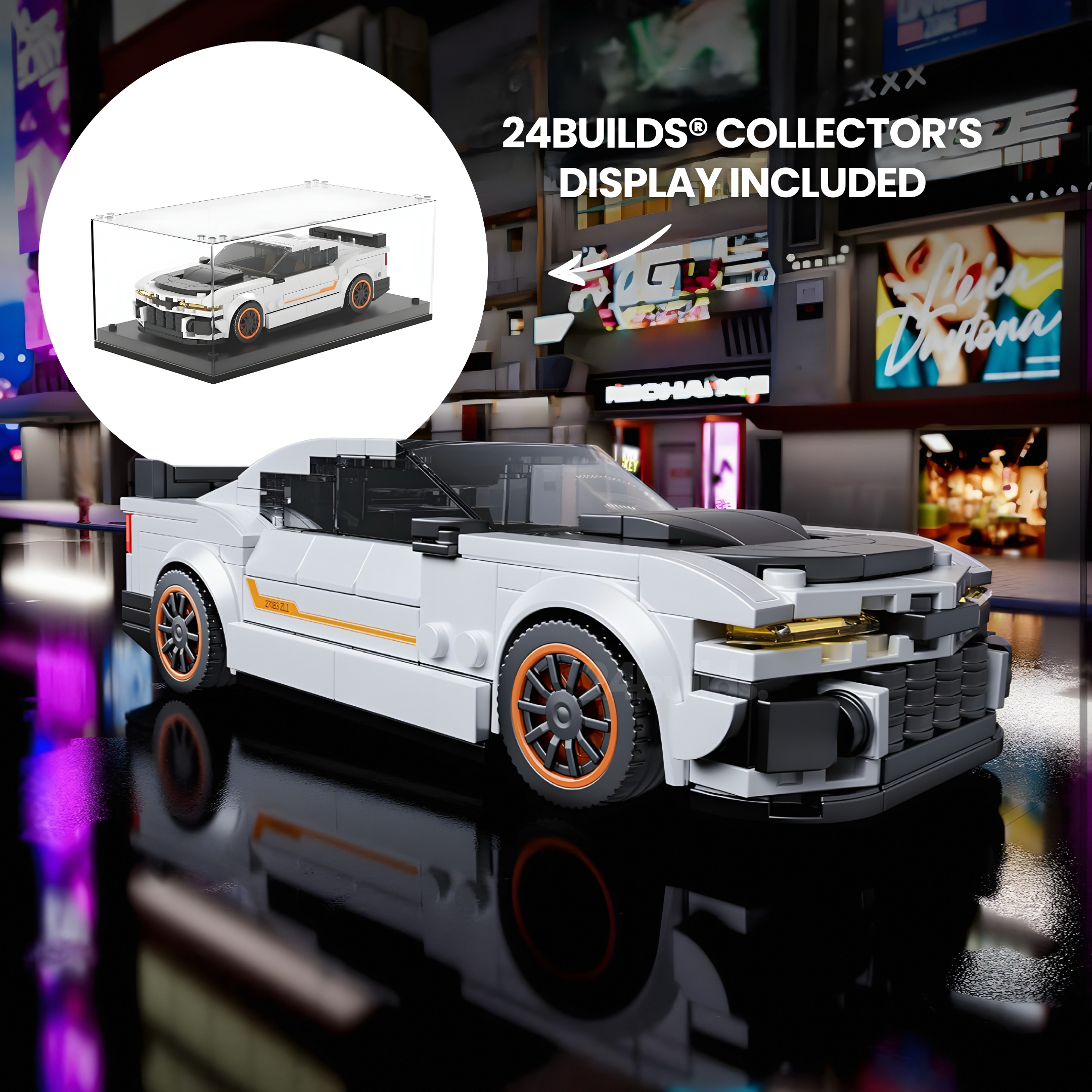 24builds® ZL1 | 422pcs | Block World