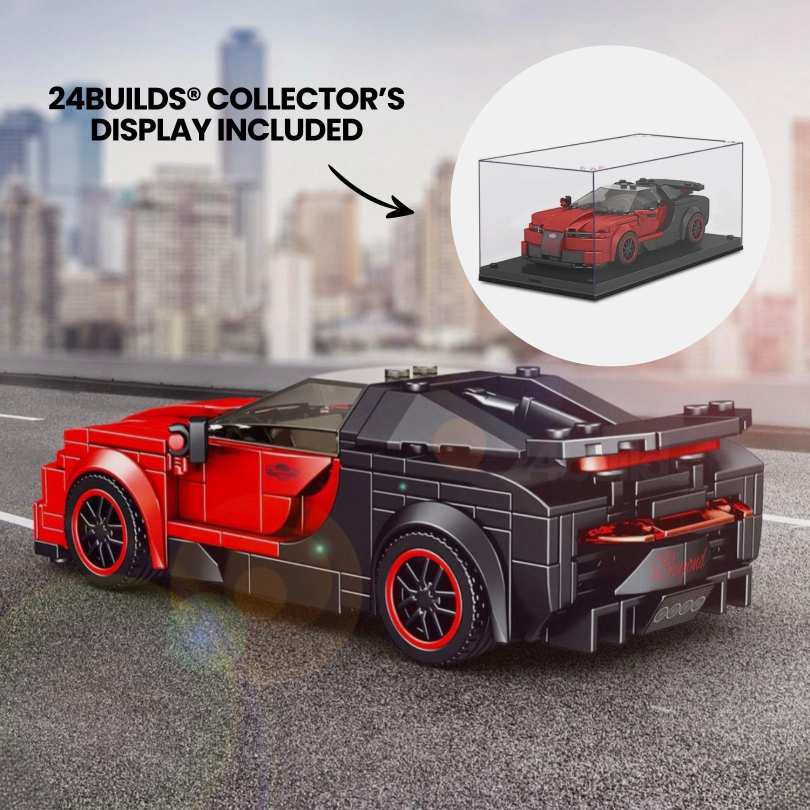24builds® Veyron | 374pcs | Block World