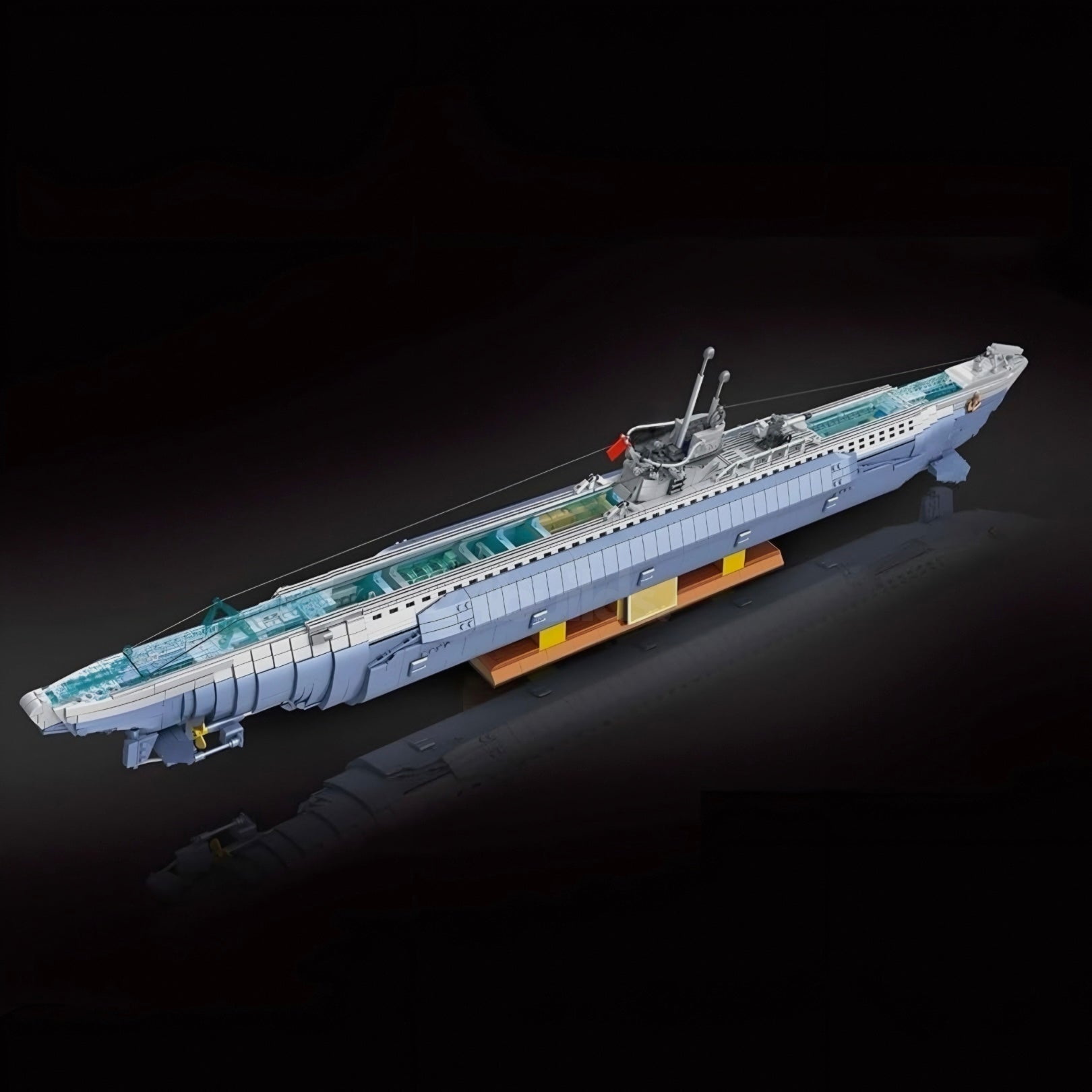 Viic U-552 Submarine | 6172pcs