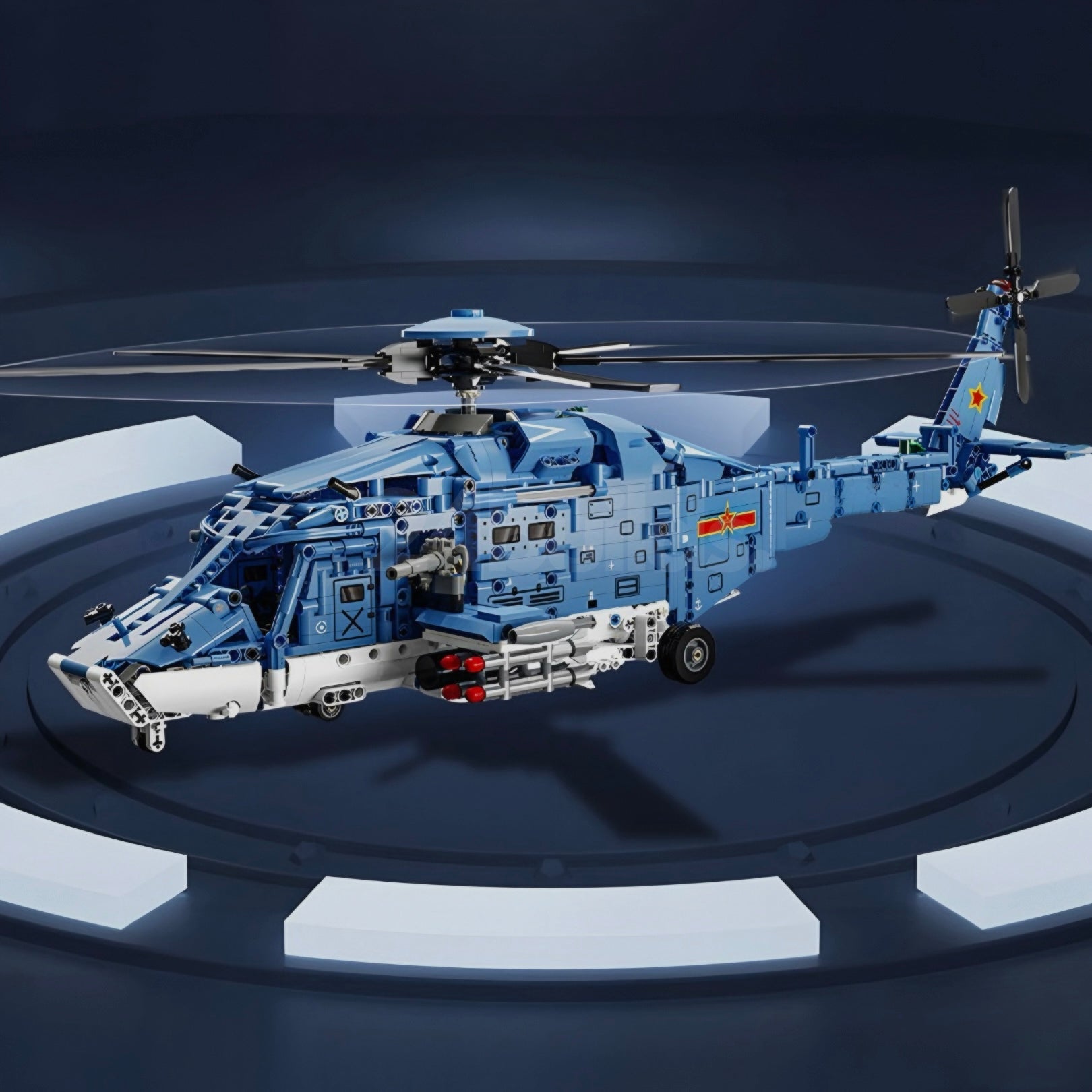 Gunship Helicopter | 1712pcs | Block World