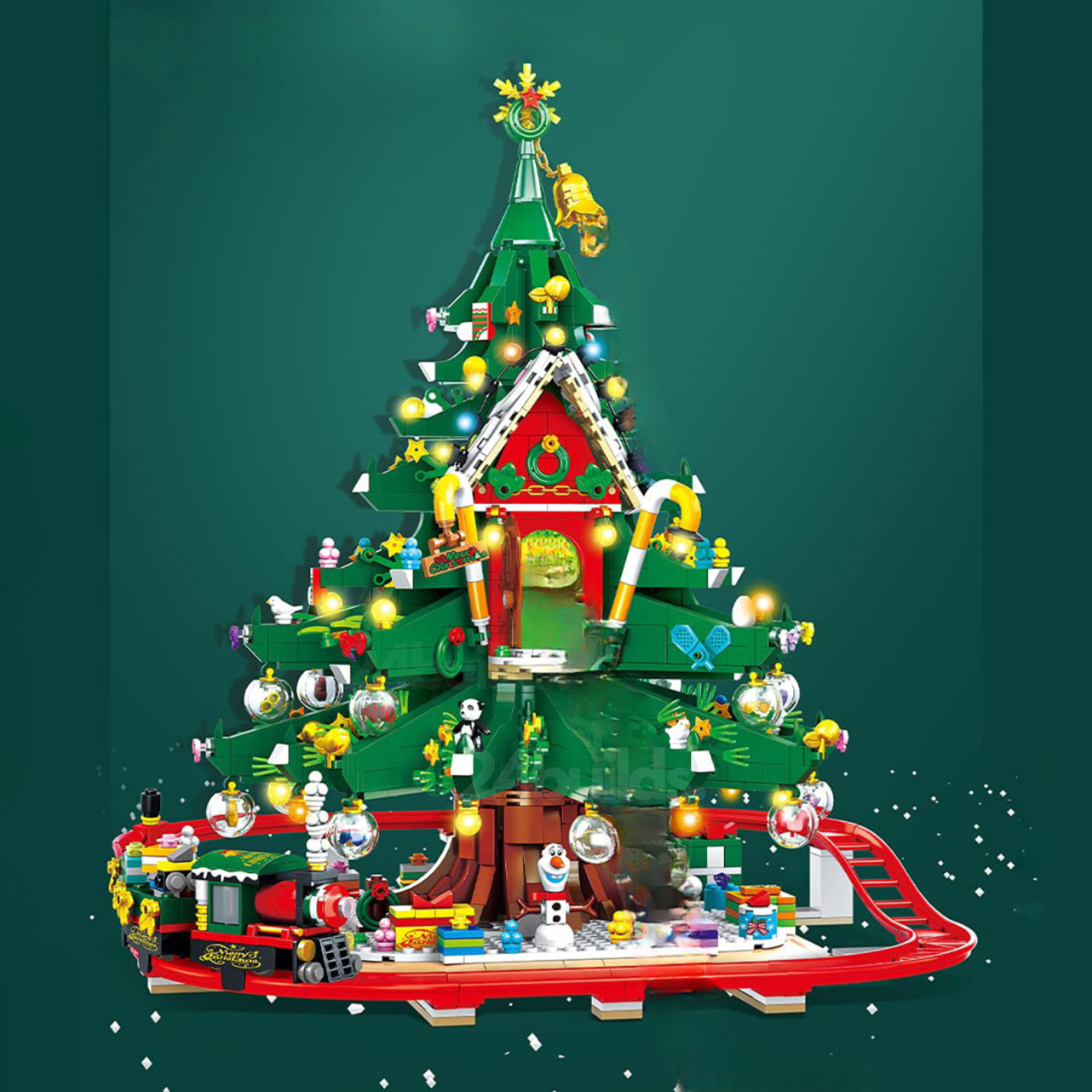 Limited Edition Christmas Tree Rollercoaster | | Block World