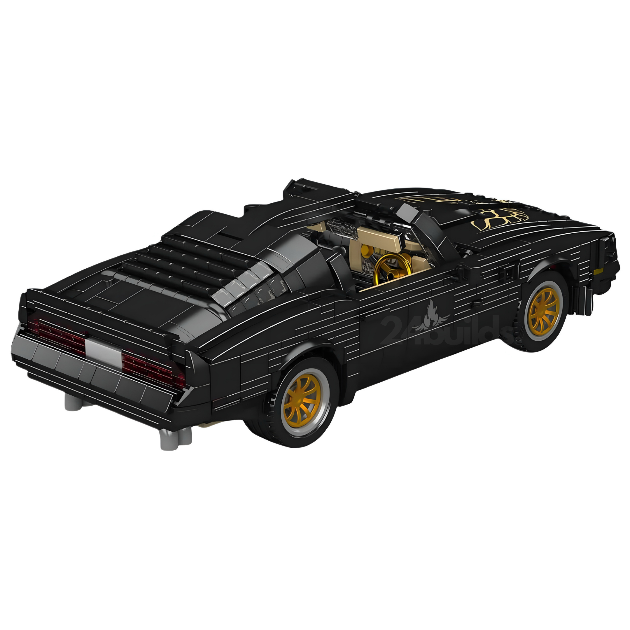 70s Convertible American Muscle | 1556pcs | Block World