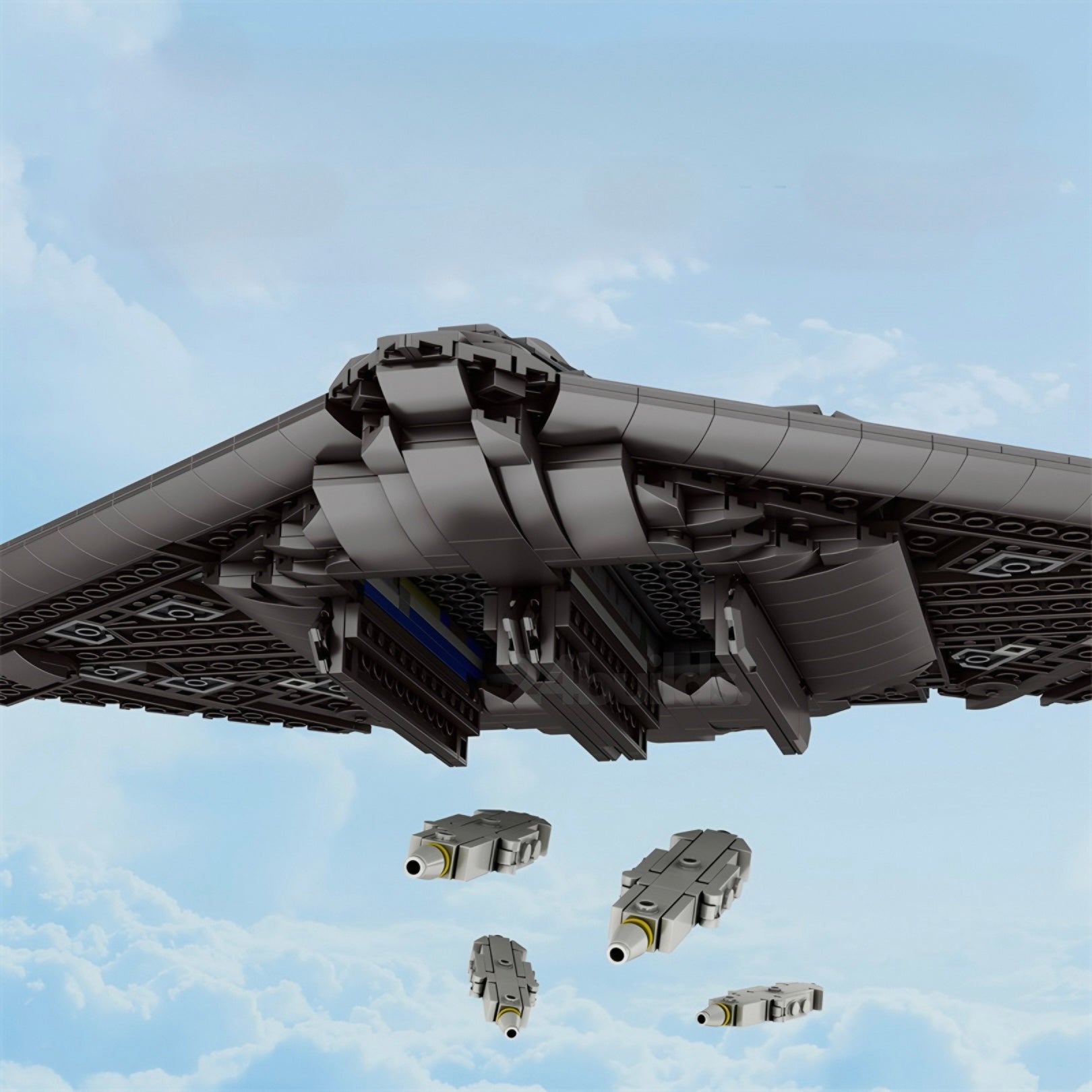 B2 Strategic Bomber | 2064pcs | Block World