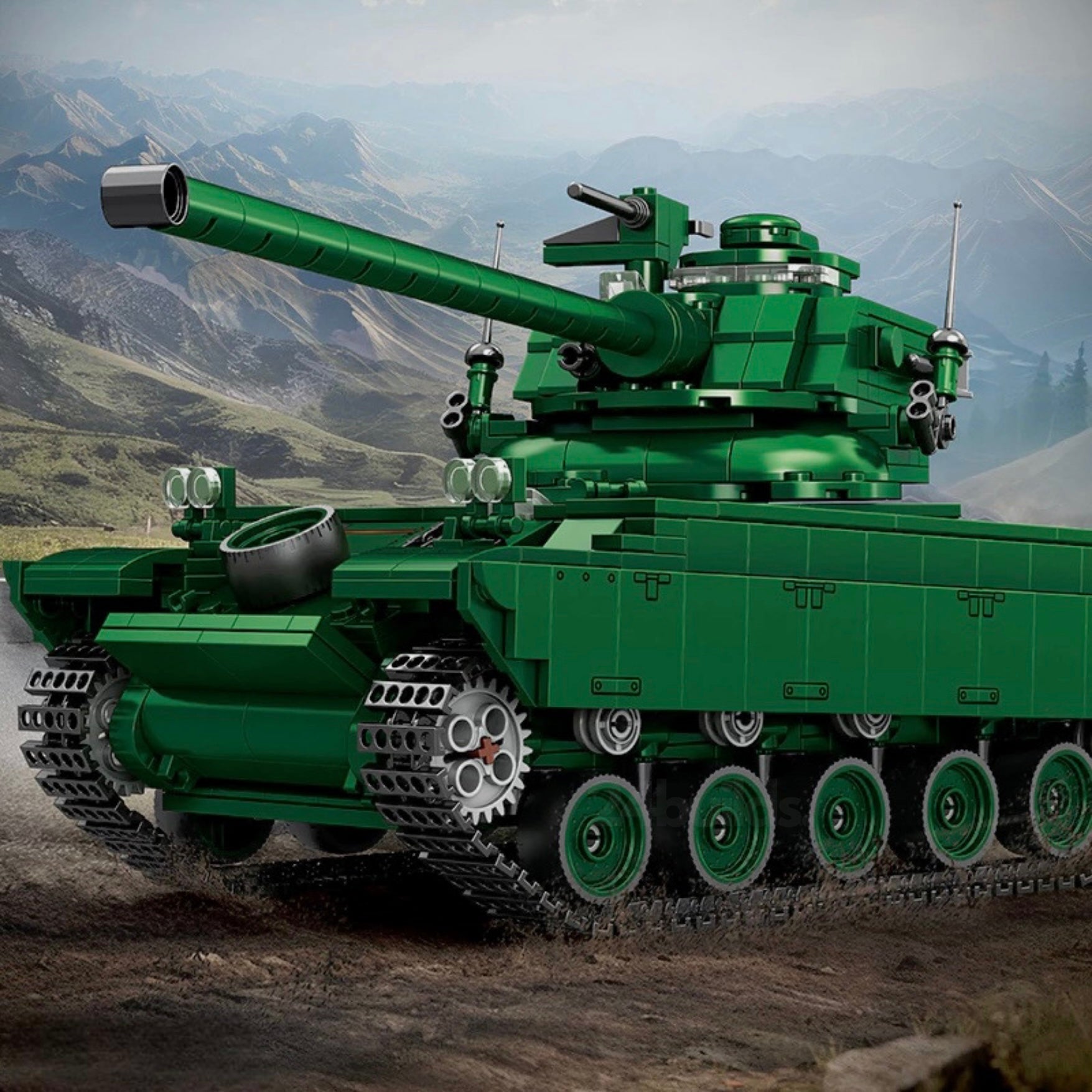AMX-13 Light Tank | 1038pcs | Block World