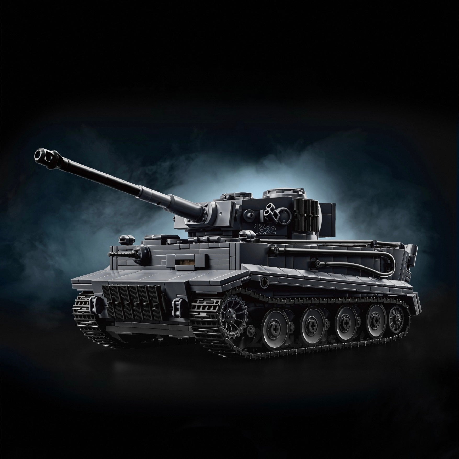 Wwii German Heavy Tank | 1772pcs
