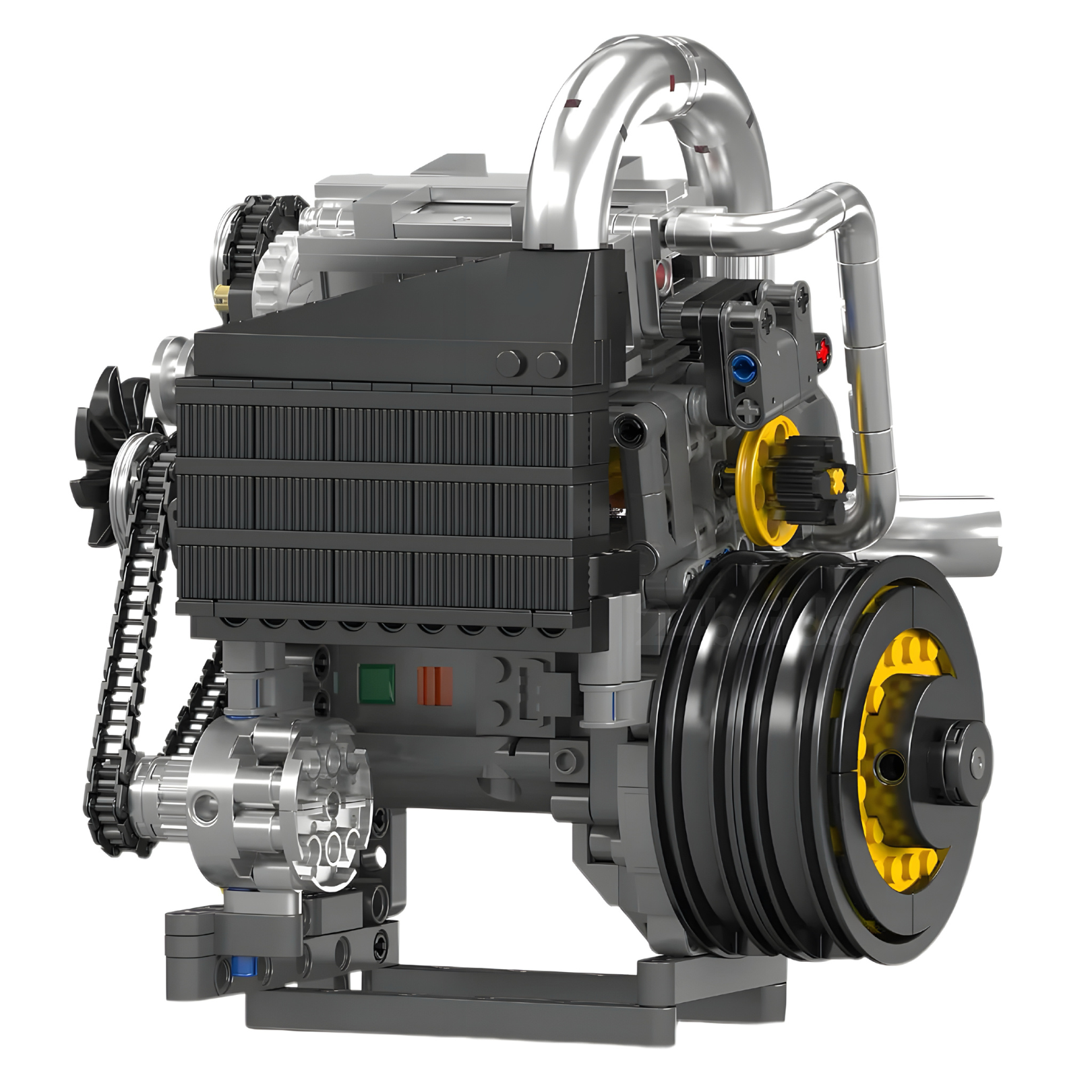 Motorised Swedish Hypercar Engine | 738pcs